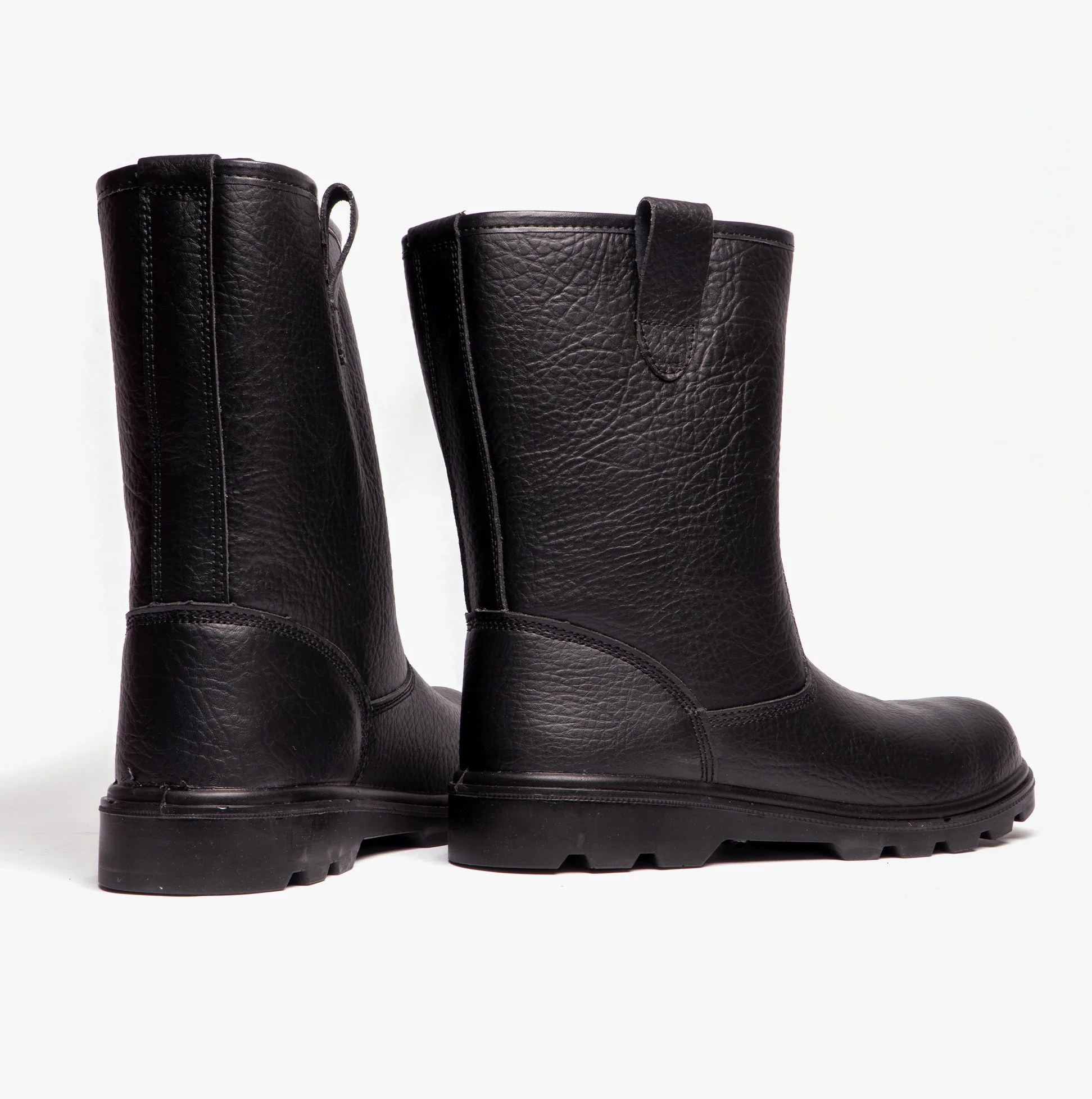 Grafters M021A Mens Rigger Safety Boots Black - Image 3