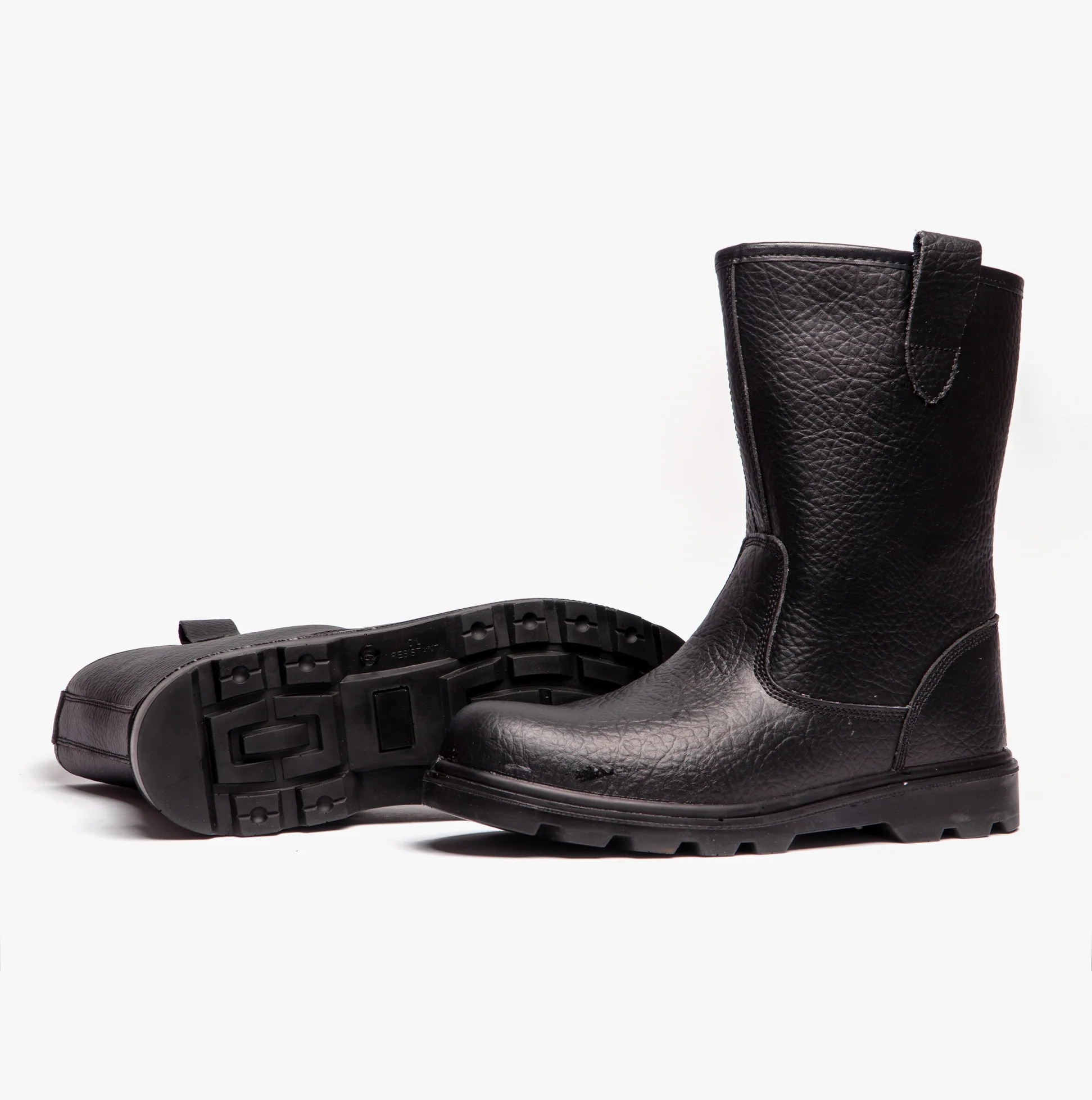 Grafters M021A Mens Rigger Safety Boots Black - Image 4