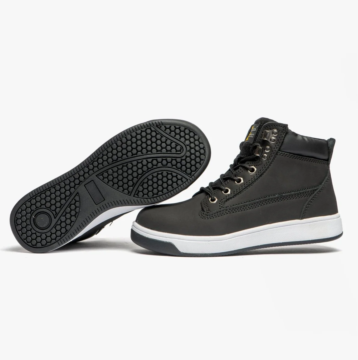 Grafters M057A Unisex Safety Trainer Boots Black - Image 17