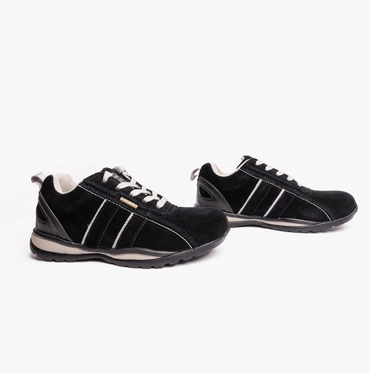 Grafters M090AS Unisex Safety Trainers Black/Grey - Image 10