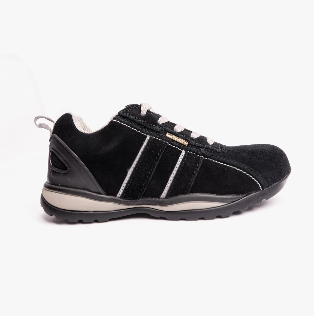Grafters M090AS Unisex Safety Trainers Black/Grey - Image 8