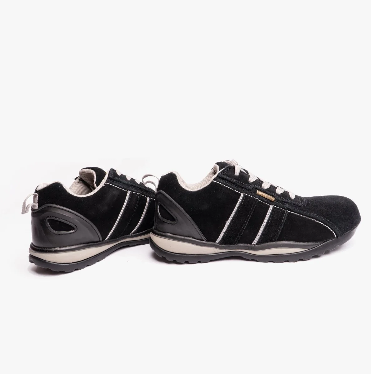 Grafters M090AS Unisex Safety Trainers Black/Grey - Image 9