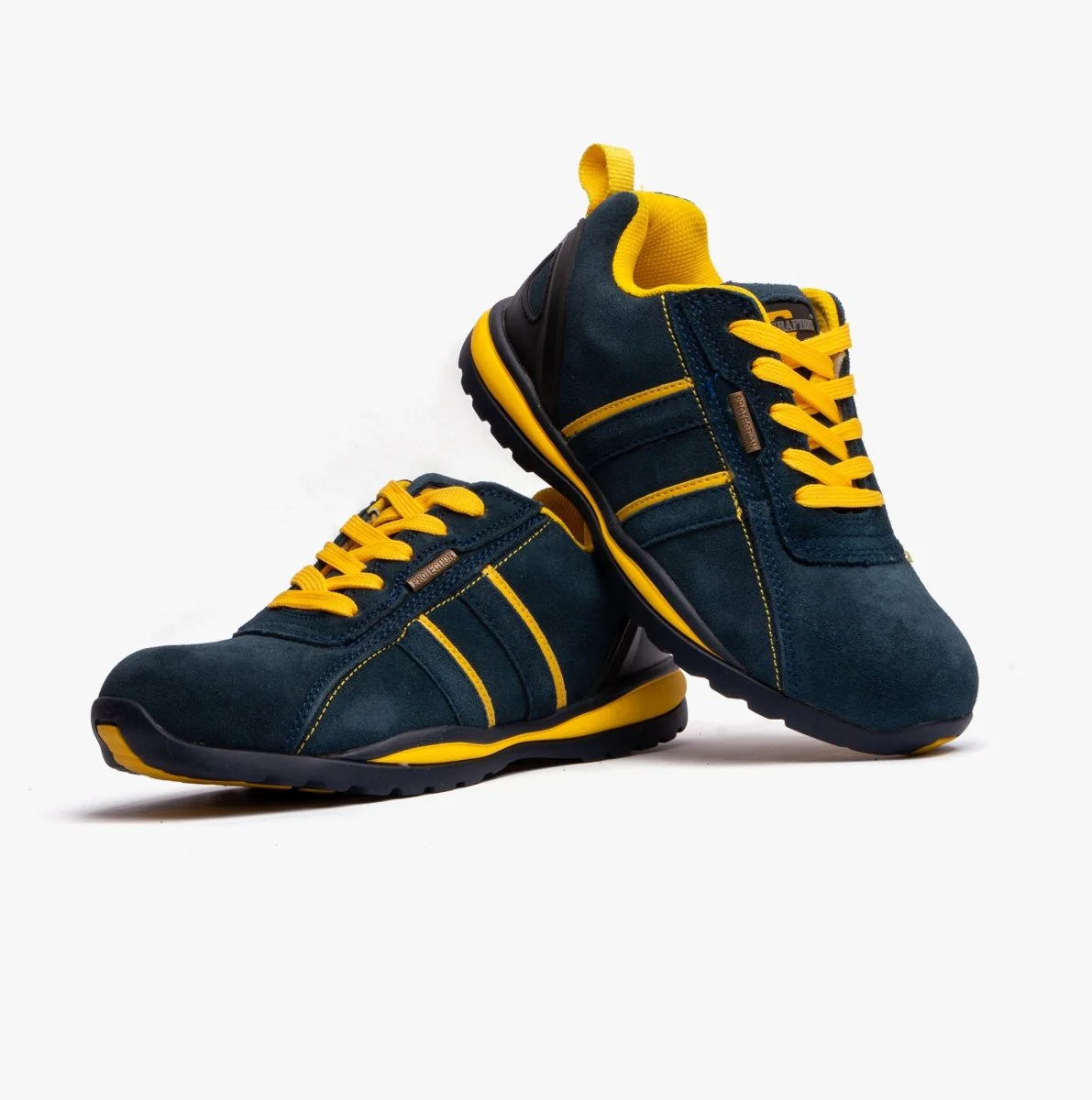 Grafters M090CS Unisex Safety Trainers Navy - Image 11