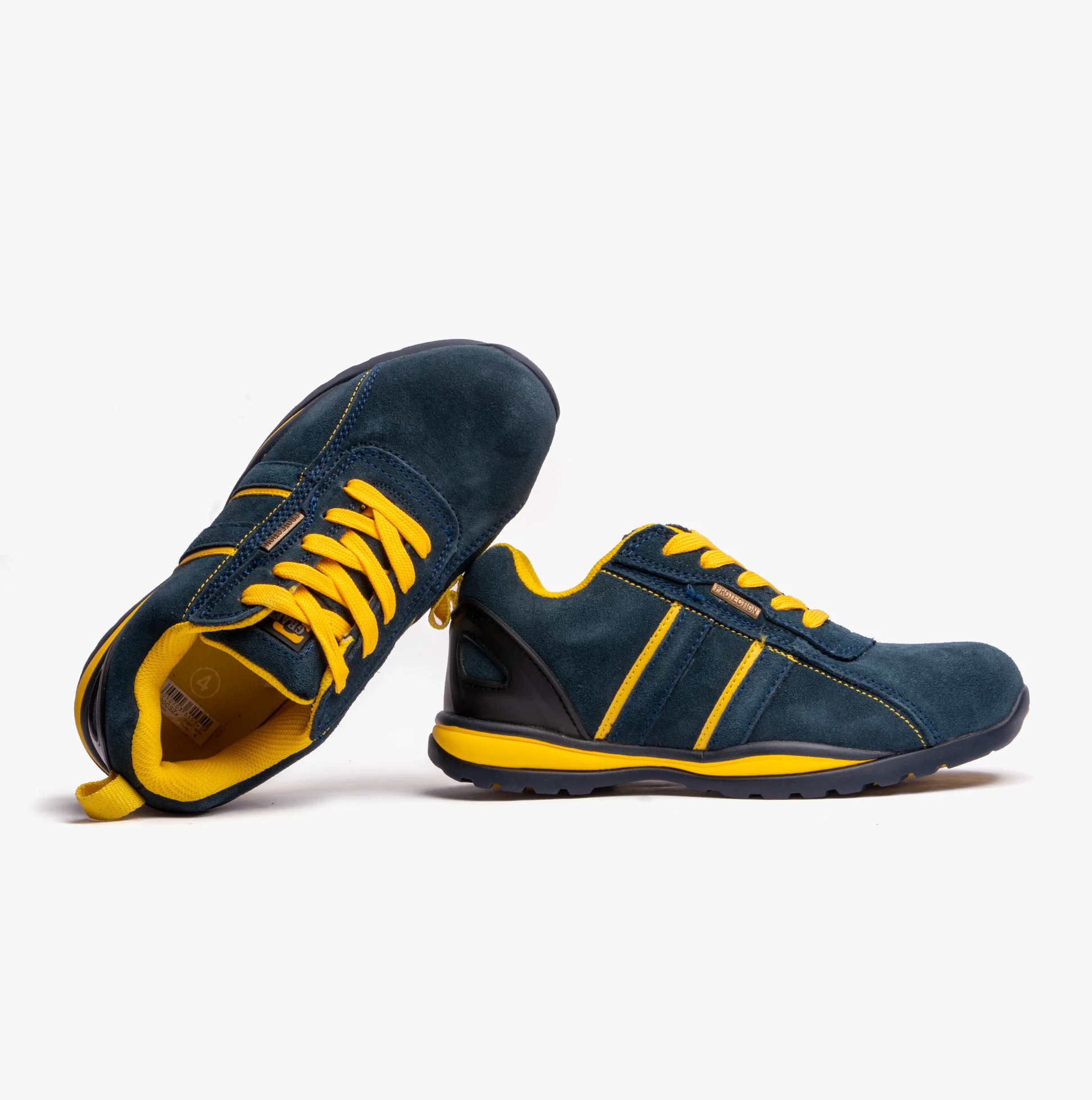 Grafters M090CS Unisex Safety Trainers Navy - Image 5