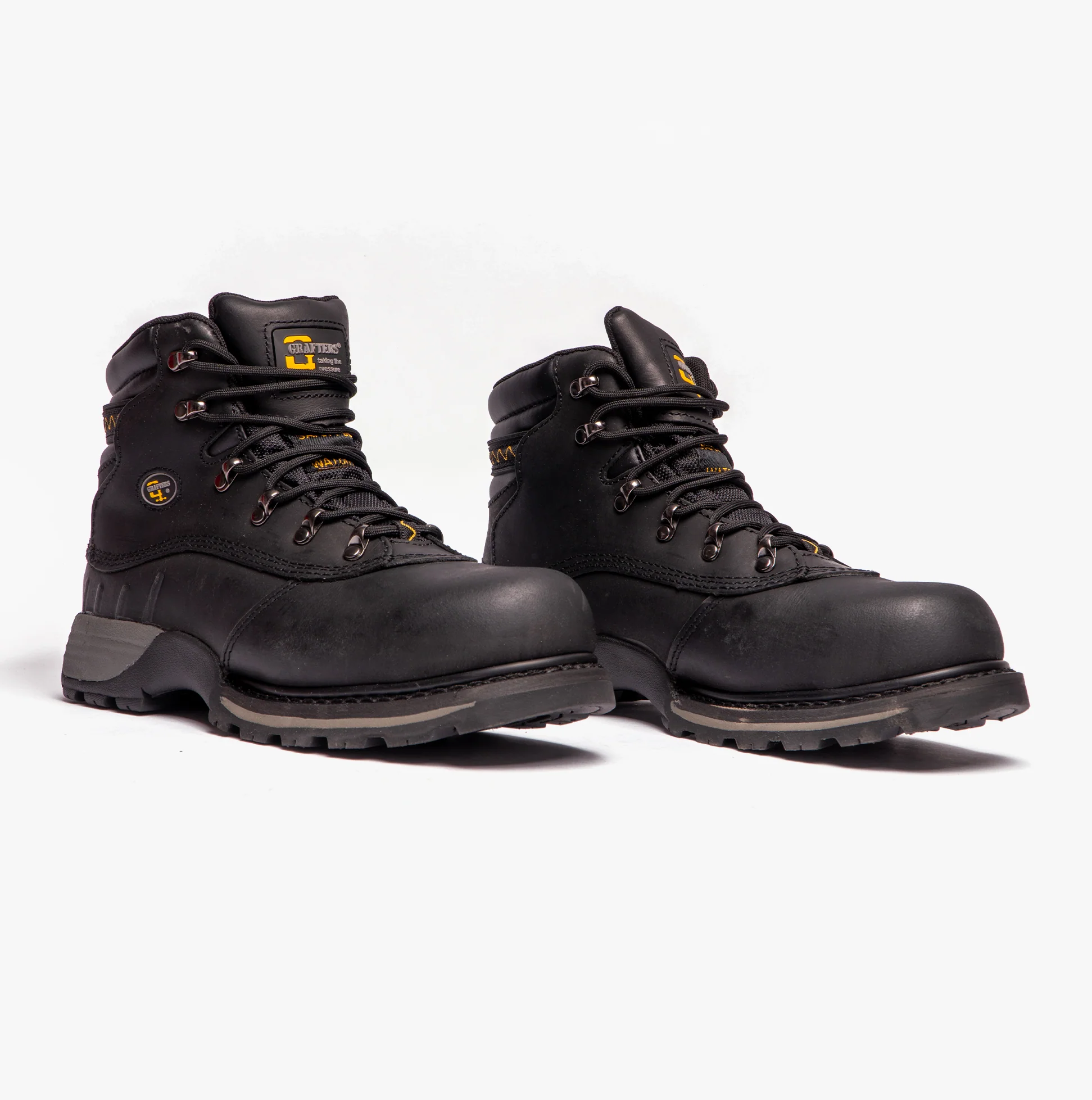 Grafters SENTINEL Mens Safety Boots Black - Image 2