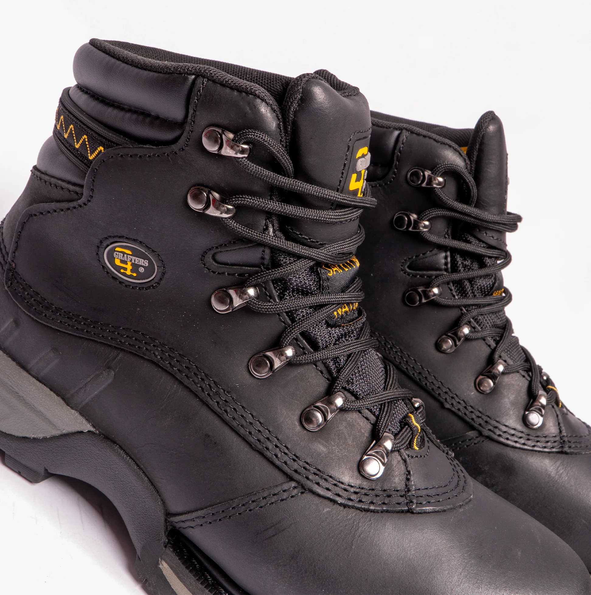 Grafters SENTINEL Mens Safety Boots Black - Image 4