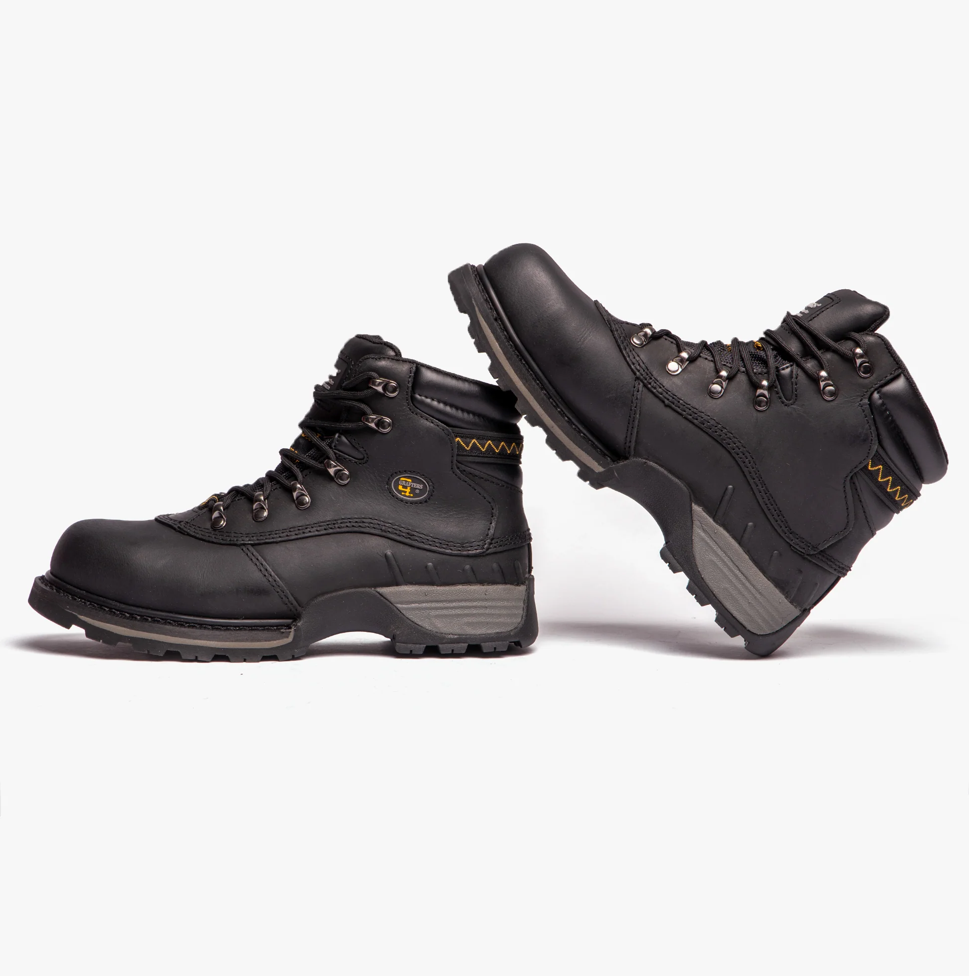 Grafters SENTINEL Mens Safety Boots Black - Image 5