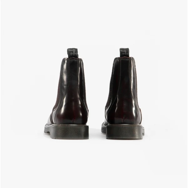 Grafters BELGRAVIA Unisex Chelsea Boots Oxblood - Image 3