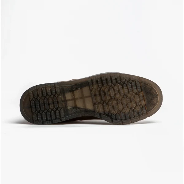 Grafters BELGRAVIA Unisex Chelsea Boots Waxy Brown - Image 9