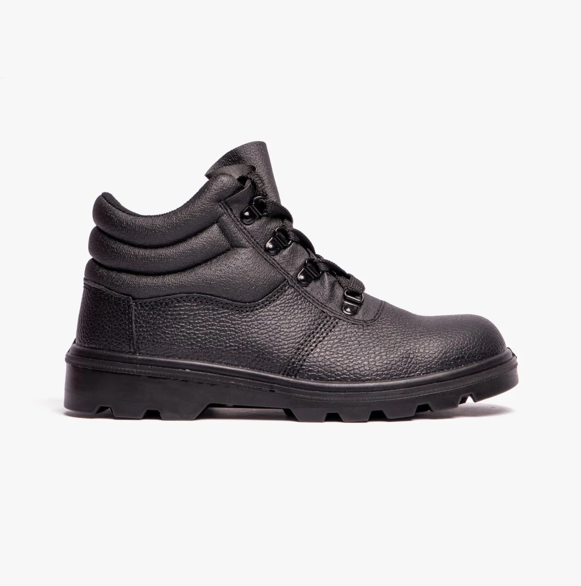 Grafters M240A Unisex Leather Safety Boots Black - Image 7