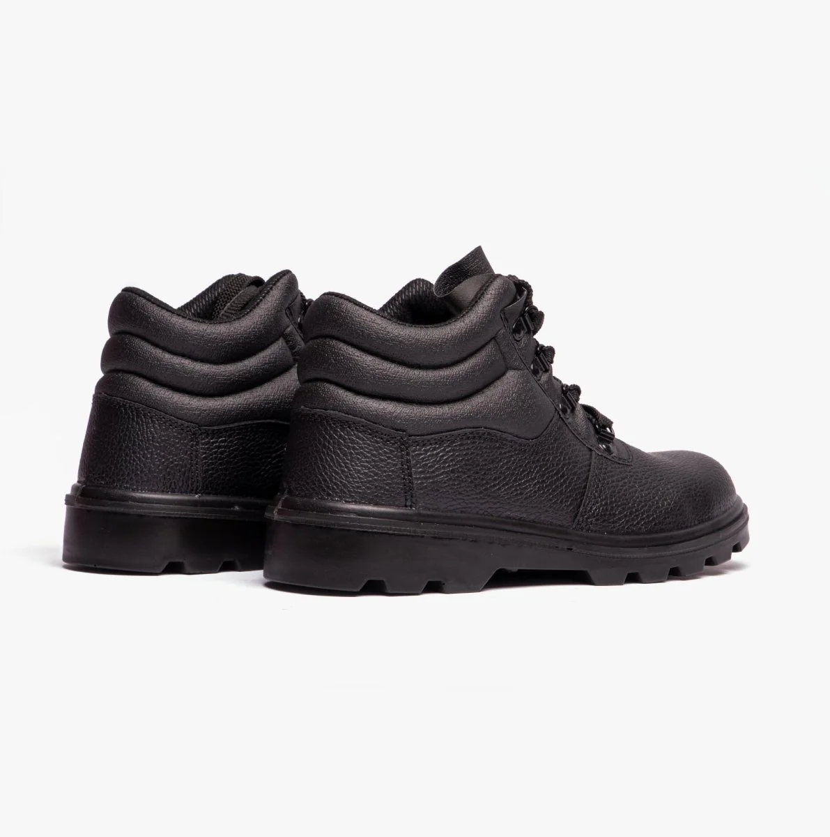 Grafters M240A Unisex Leather Safety Boots Black - Image 9