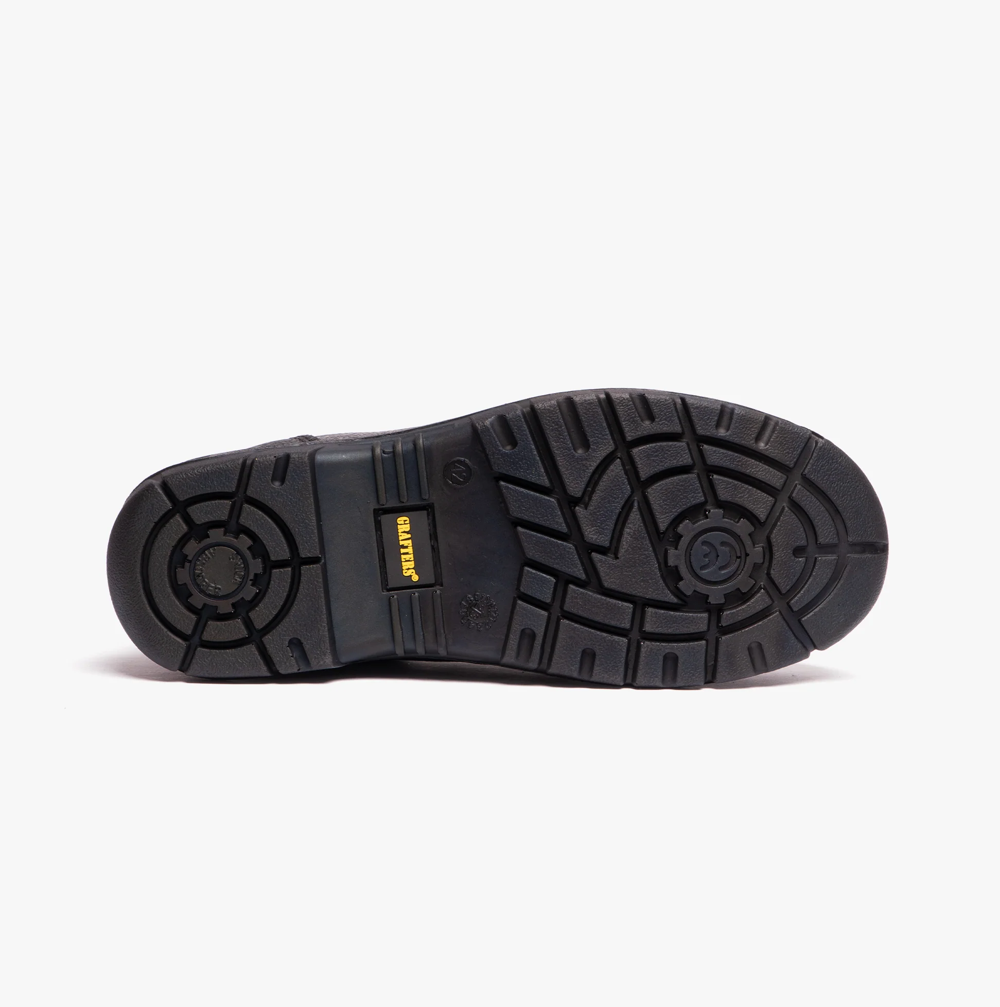 Grafters M530A Mens Leather Safety Shoes Black - Image 7