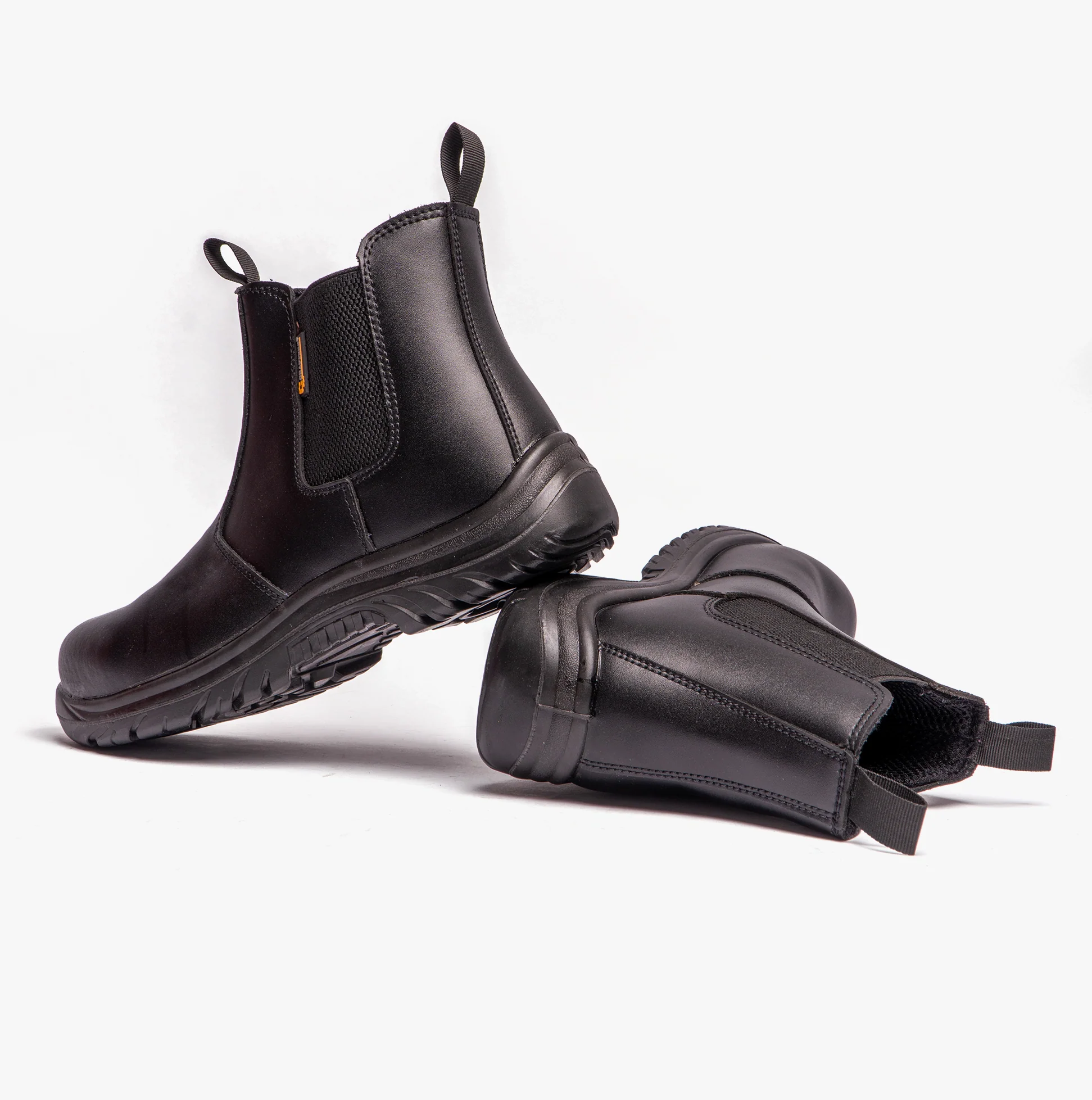 Grafters M899A Mens Composite Toe Dealer Boots Black - Image 4
