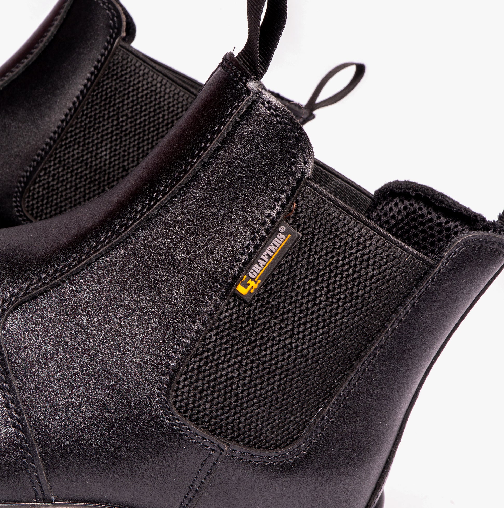 Grafters M899A Mens Composite Toe Dealer Boots Black - Image 5