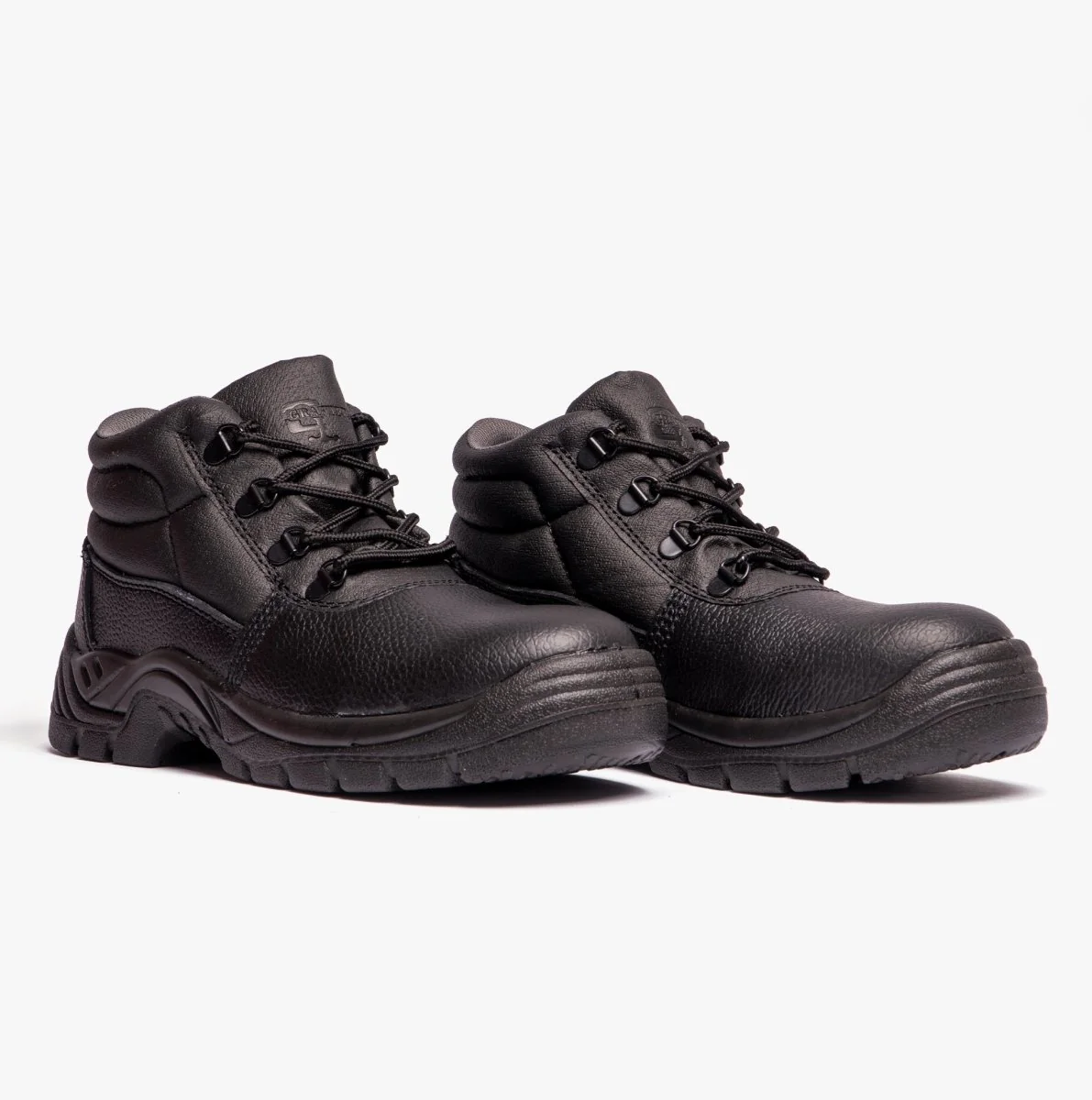 Grafters M9536A Unisex Leather Chukka Safety Boots Black - Image 9