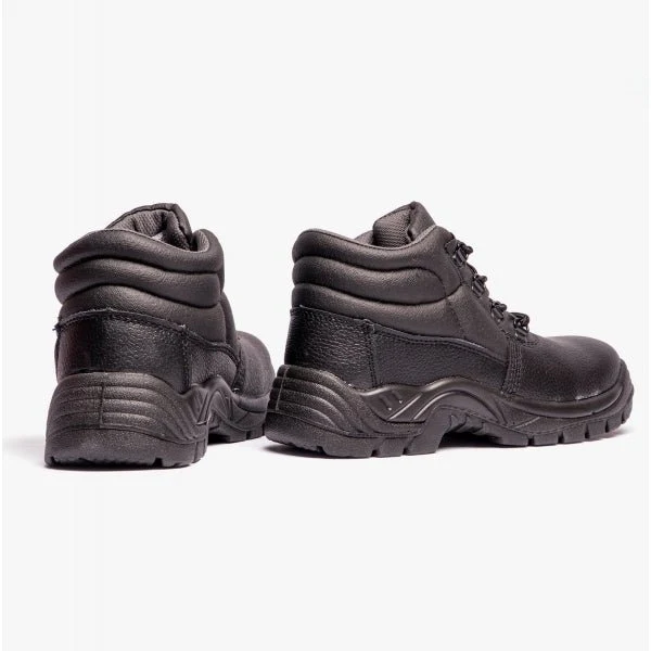 Grafters M9536A+ Unisex Leather Chukka Safety Boots Black (Plus Sizes) - Image 9