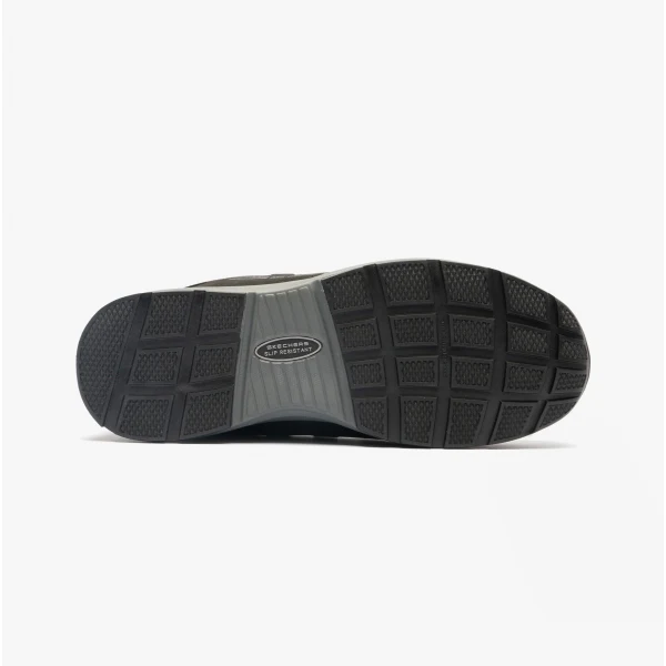 Skechers Work 200127EC MALAD II Mens Safety Trainers Black - Image 6