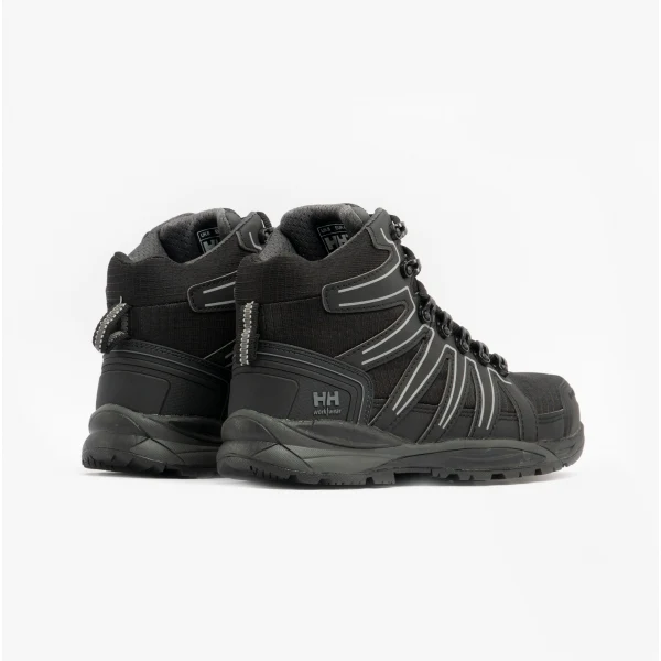Helly Hansen MANCHESTER MID S3 Unisex Safety Boots Black/Grey - Image 5