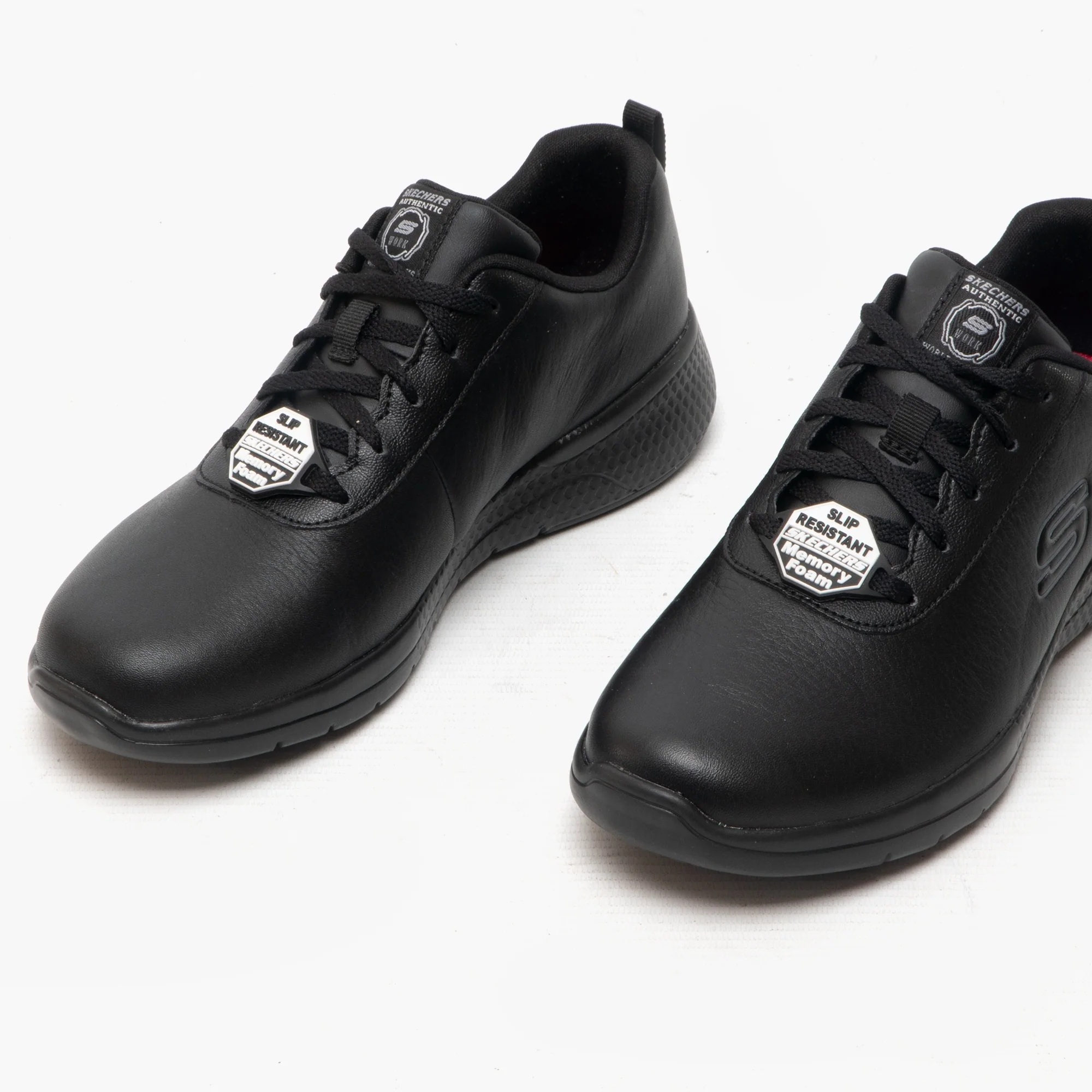 Skechers Work 108010EC MARSING - GMINA SR Womens Occupational Trainers Black - Image 3