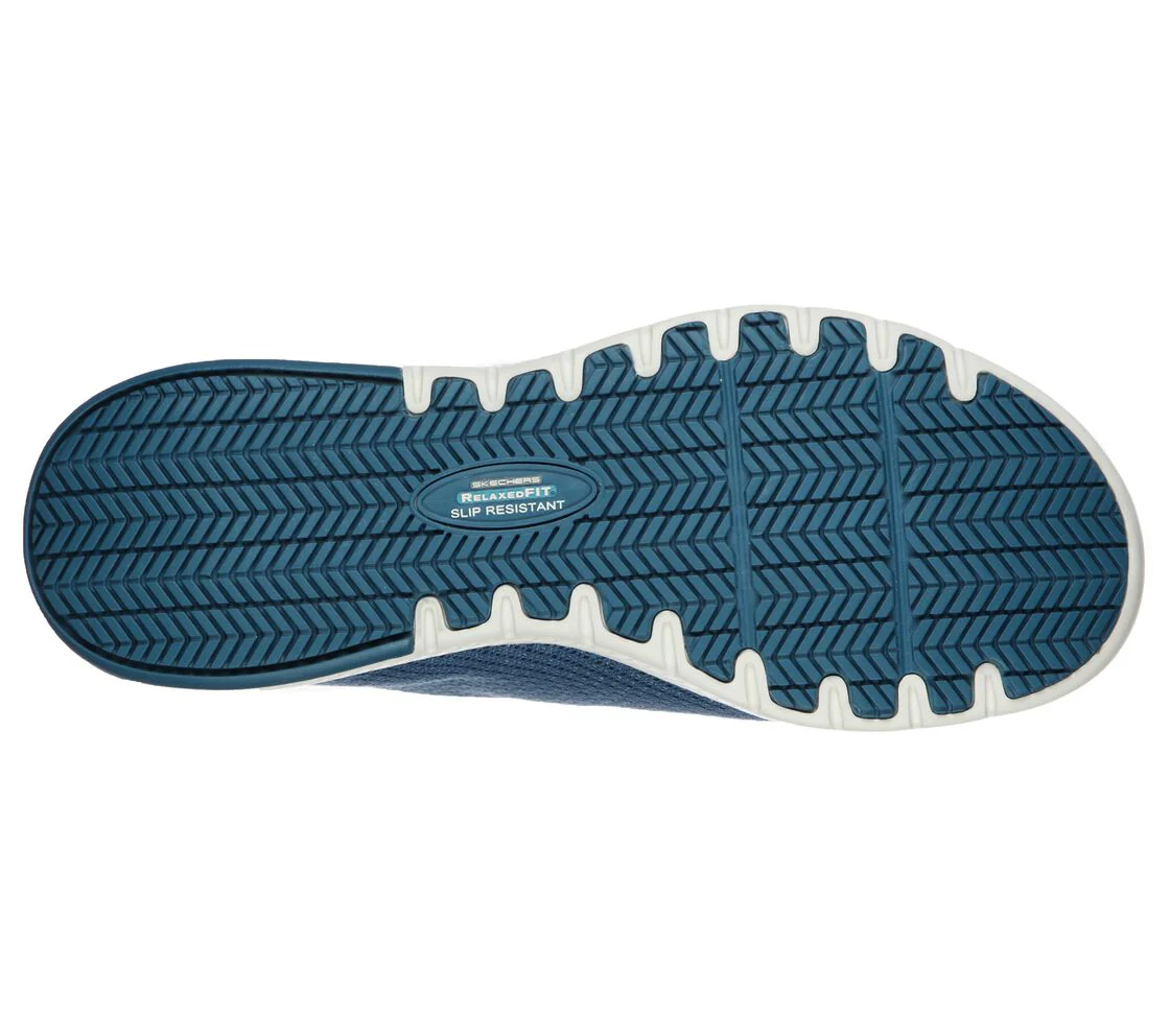 Skechers Work 77281EC MARSING - WAIOLA SR Womens Occupational Trainers Blue - Image 3