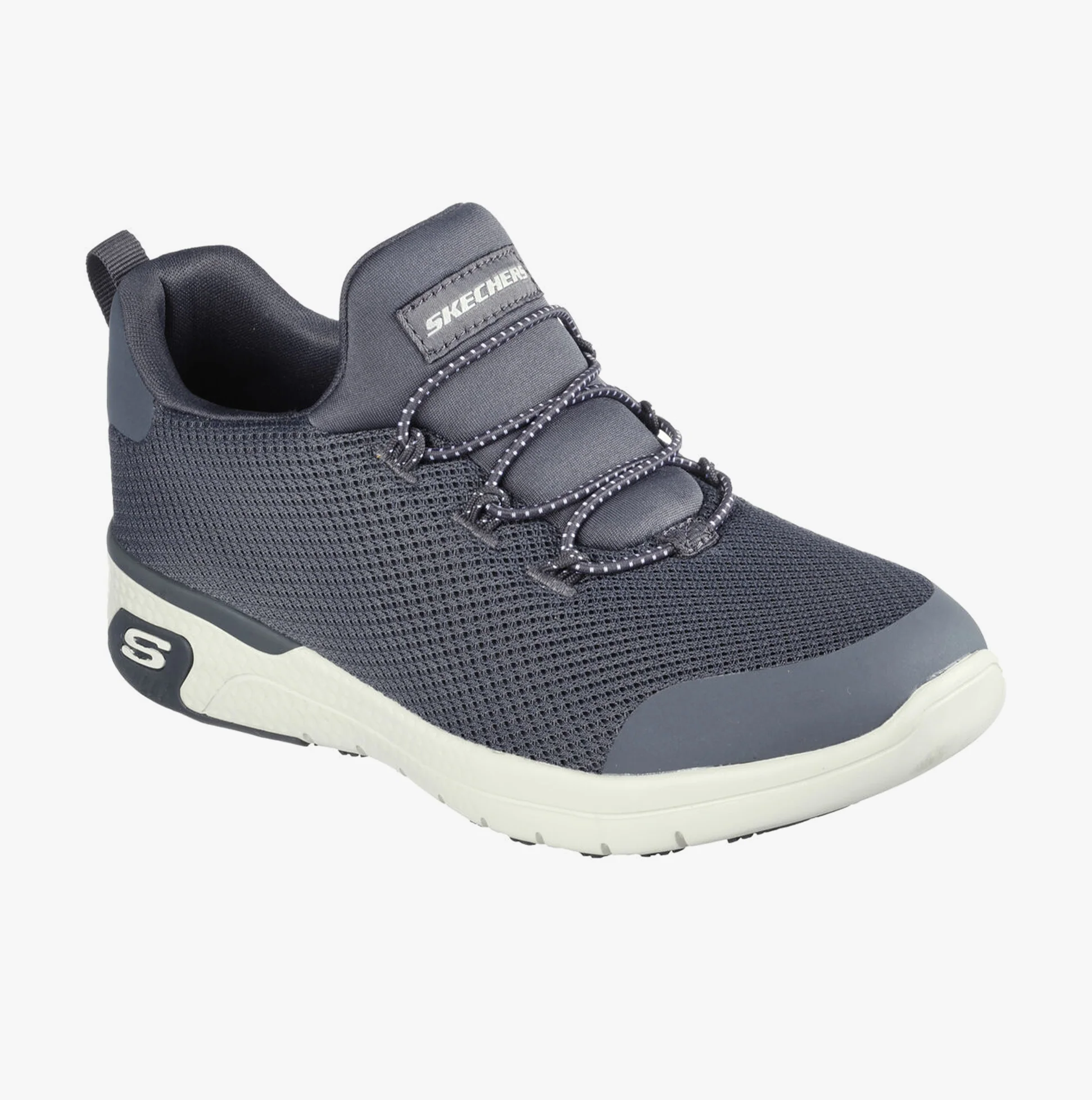 Skechers Work 77281EC MARSING - WAIOLA SR Womens Occupational Trainers Charcoal - Image 4