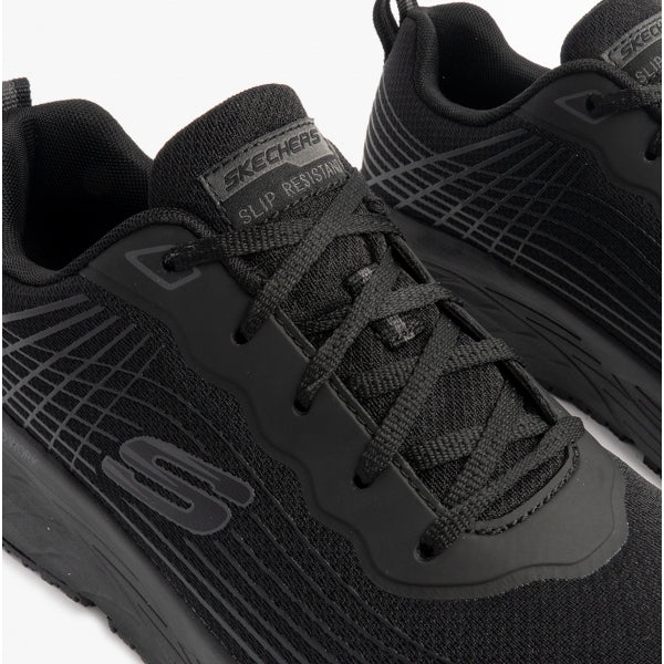 Skechers Work 200021EC MAX CUSHIONING ELITE - RYTAS SR Mens Occupational Trainers Black - Image 5