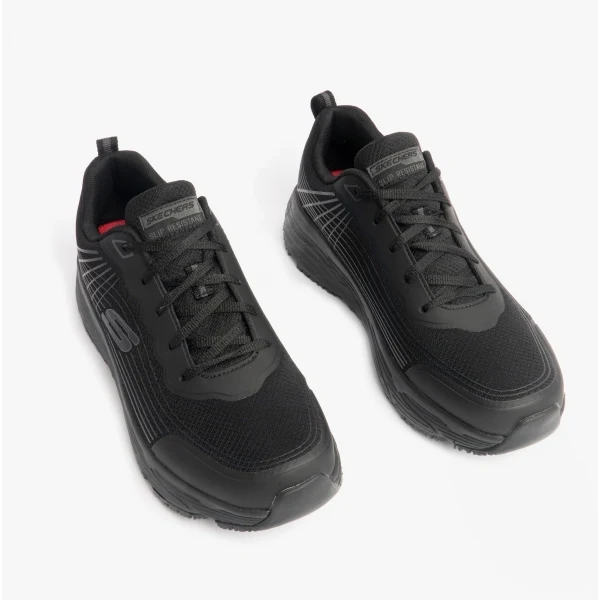 Skechers Work 200021EC MAX CUSHIONING ELITE - RYTAS SR Mens Occupational Trainers Black - Image 7