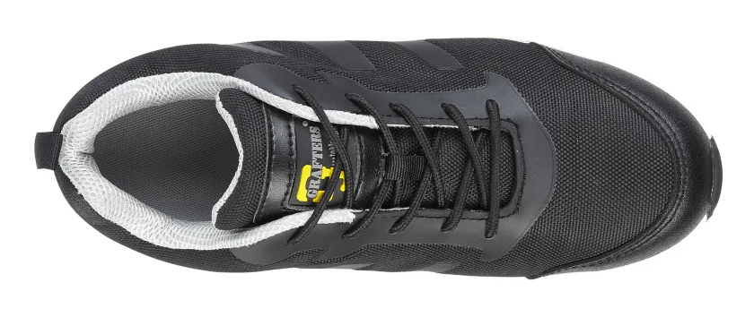 Grafters M080A Mens Safety Trainers Black - Image 5