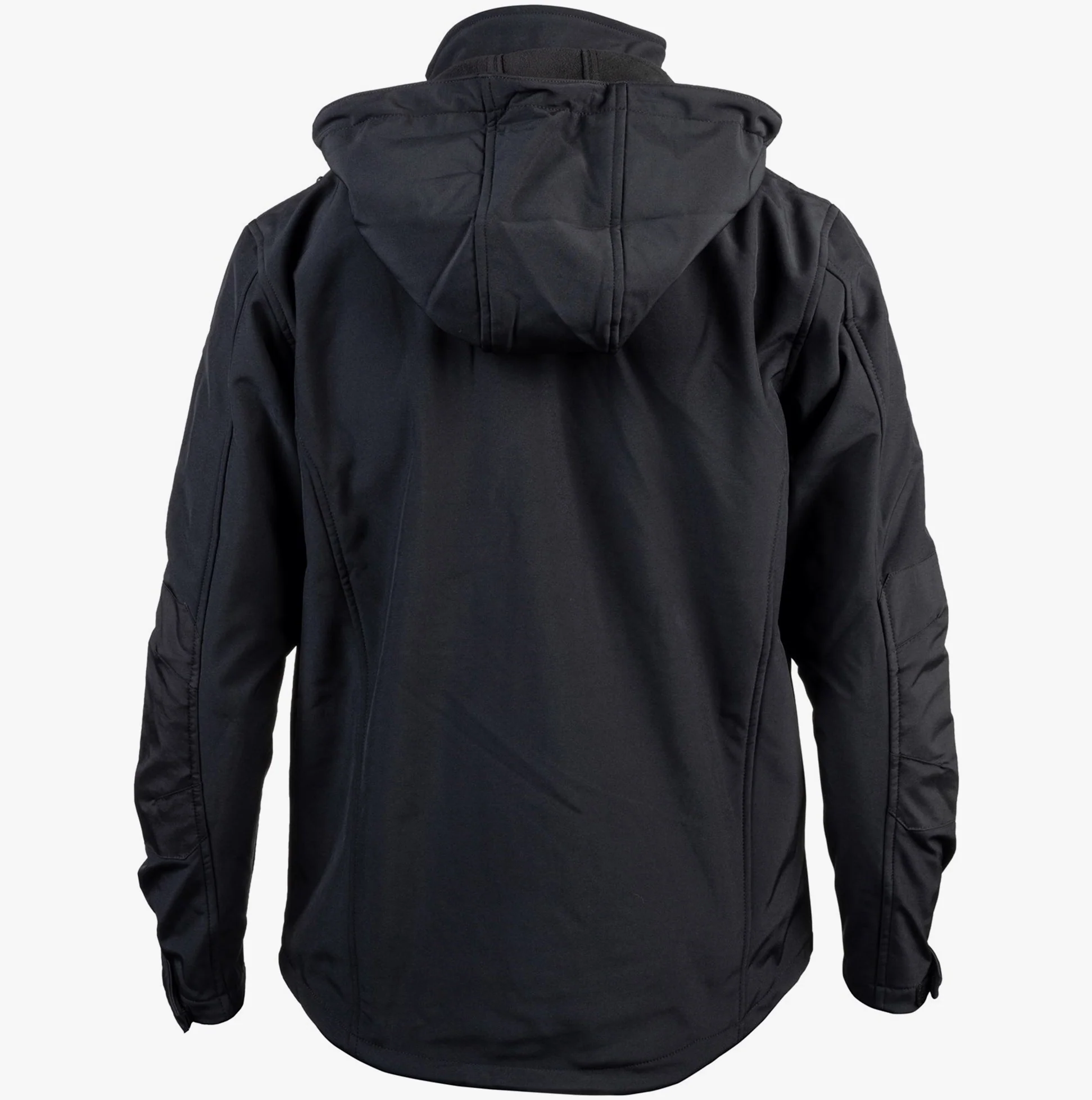 CAT MERCURY SOFT SHELL Mens Hooded Jacket Black - Image 12