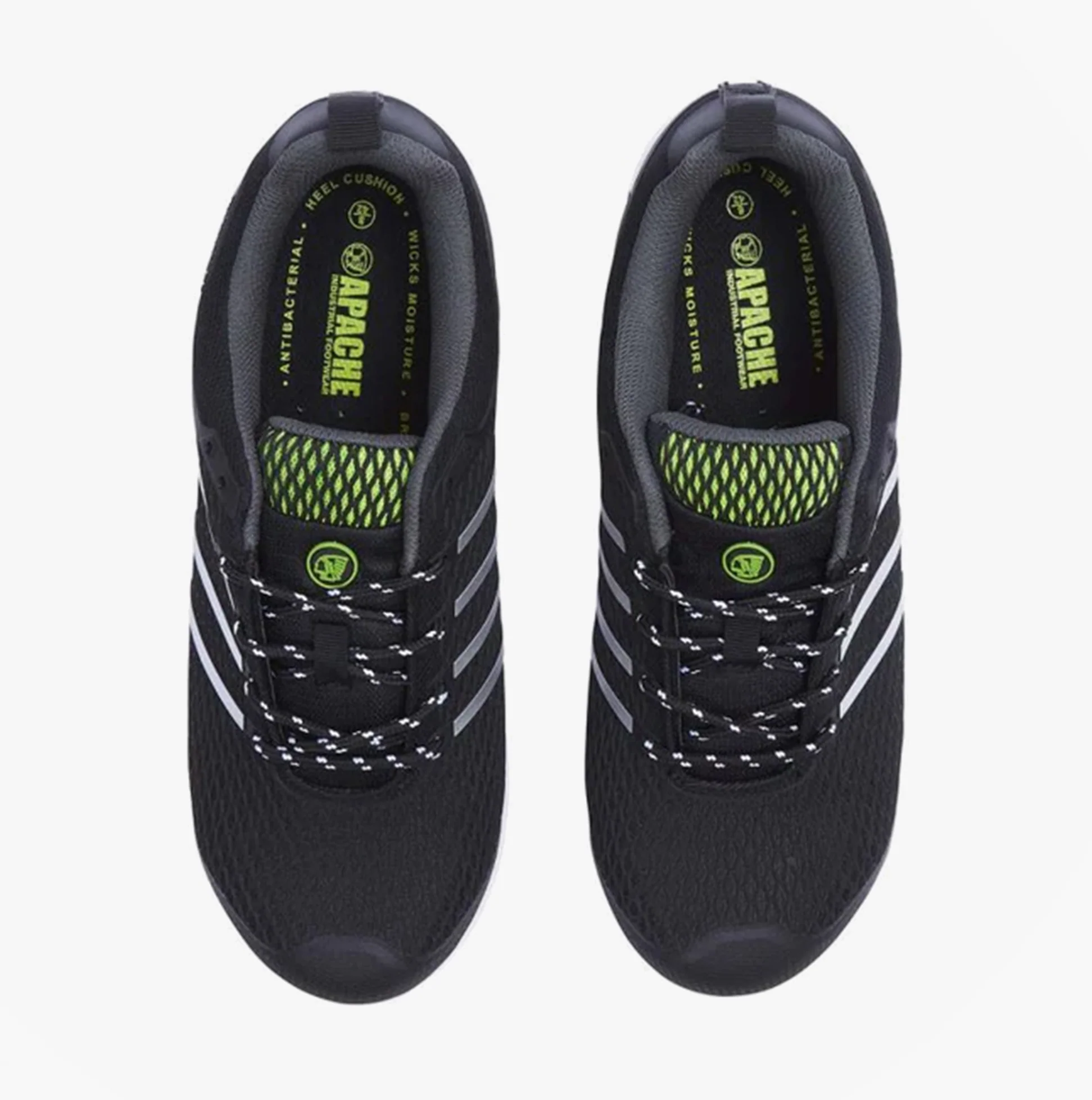 Apache MOTION Mens Trainers Black - Image 5