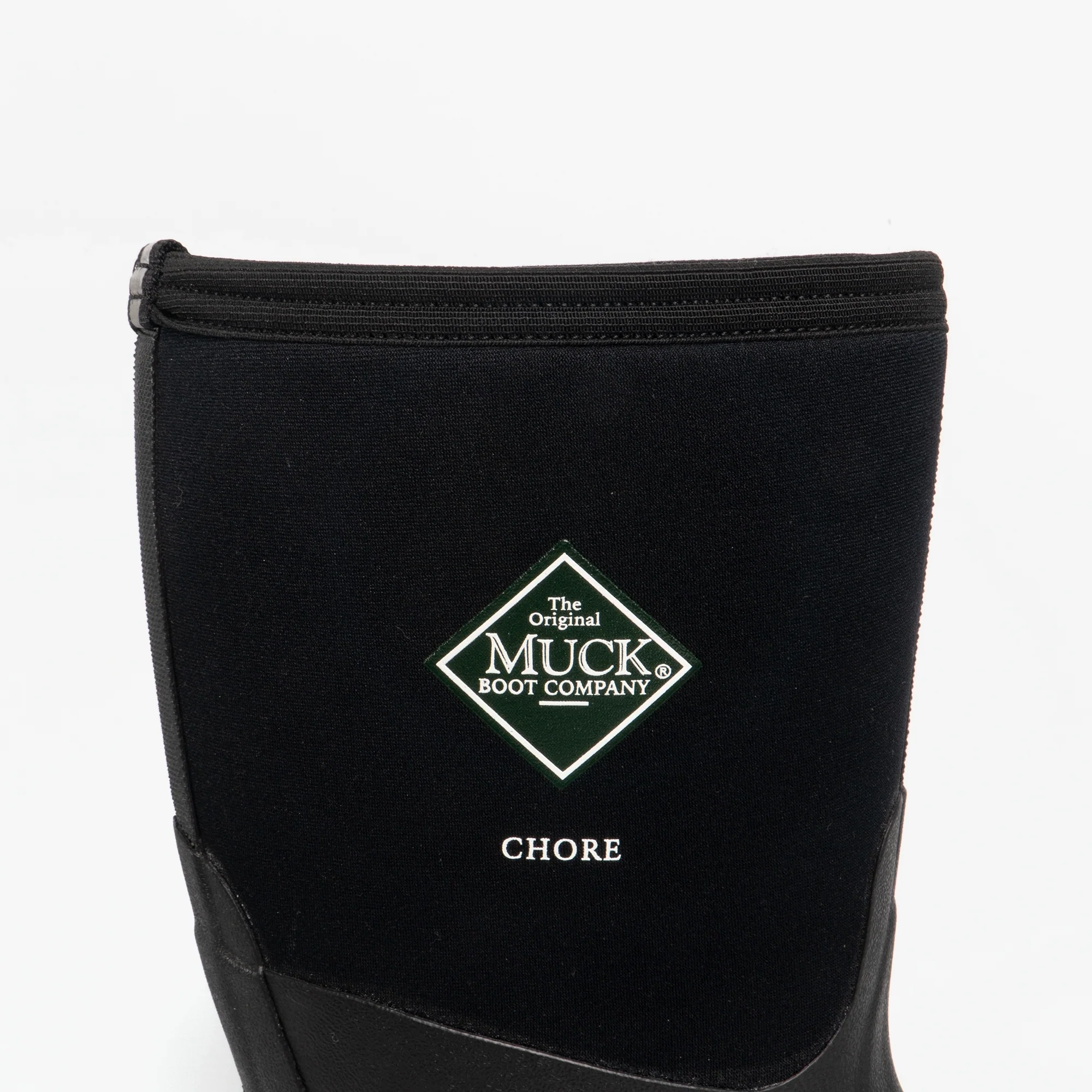 Muck Boots CHORE MID Unisex Rubber Wellington Boots Black - Image 5