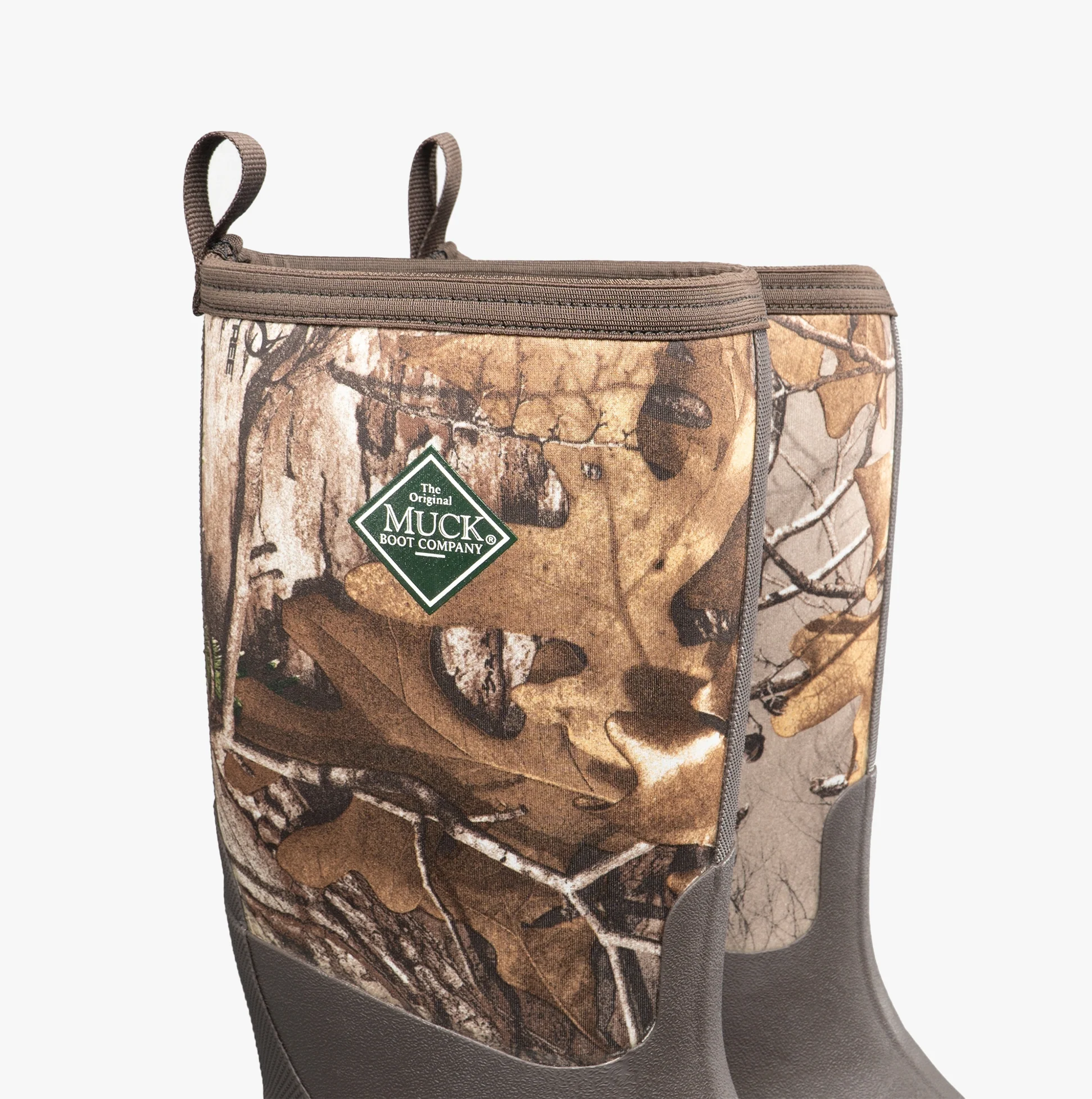 Muck Boots DERWENT II Unisex Rubber Wellington Boots Bark - Image 2