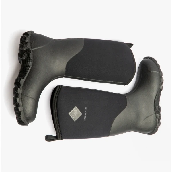 Muck Boots EDGEWATER II Unisex Wellington Boots Black - Image 4