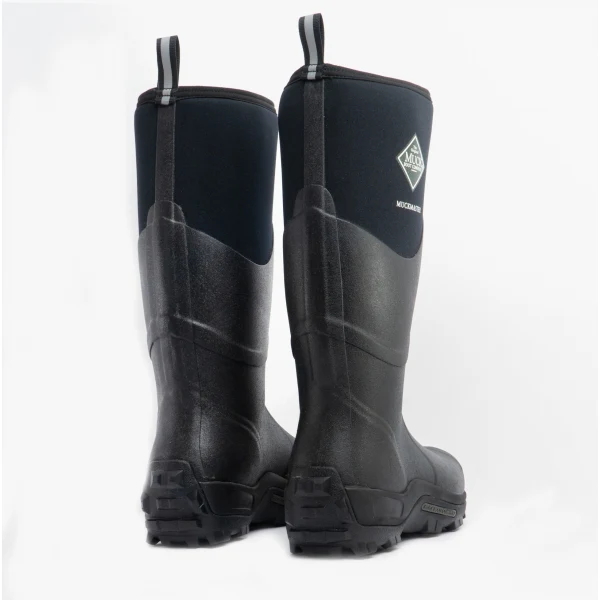 Muck Boots MUCKMASTER HI Unisex Wellington Boots Black - Image 6