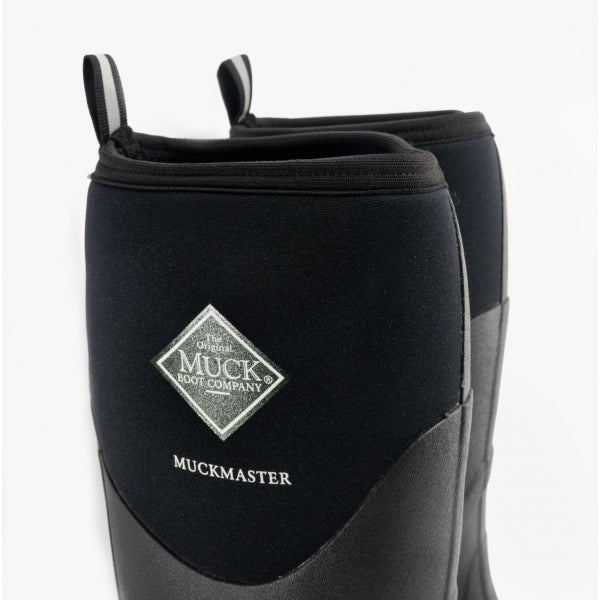 Muck Boots MUCKMASTER HI Unisex Wellington Boots Black - Image 7