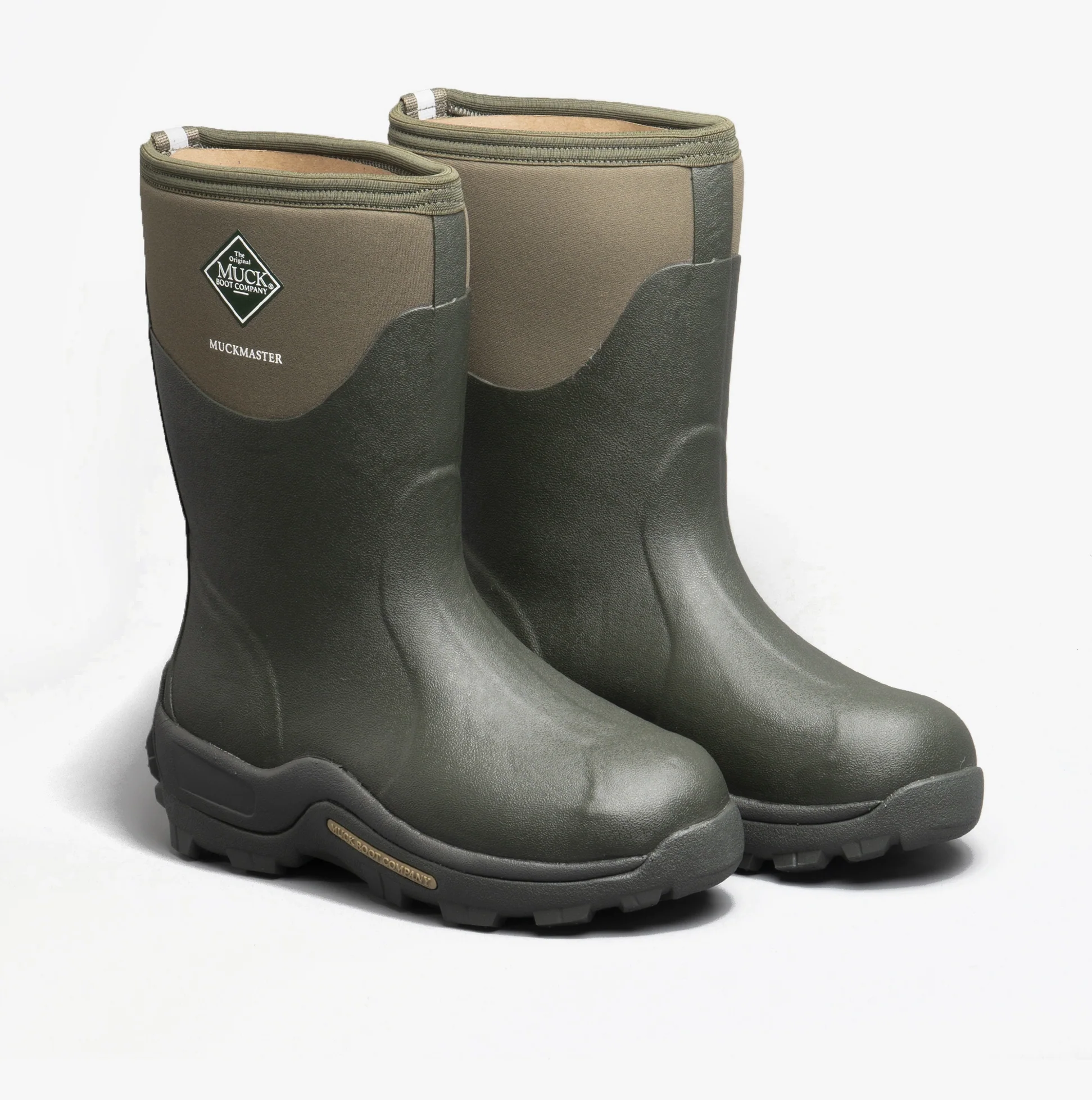 Muck Boots MUCKMASTER MID Unisex Wellington Boots Moss - Image 2