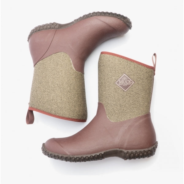 Muck Boots MUCKSTER II MID Womens Rubber Short Boots Raisin - Image 4
