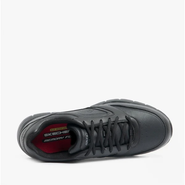 Skechers Work 77156EC NAMPA SR Mens Occupational Trainers Black - Image 4