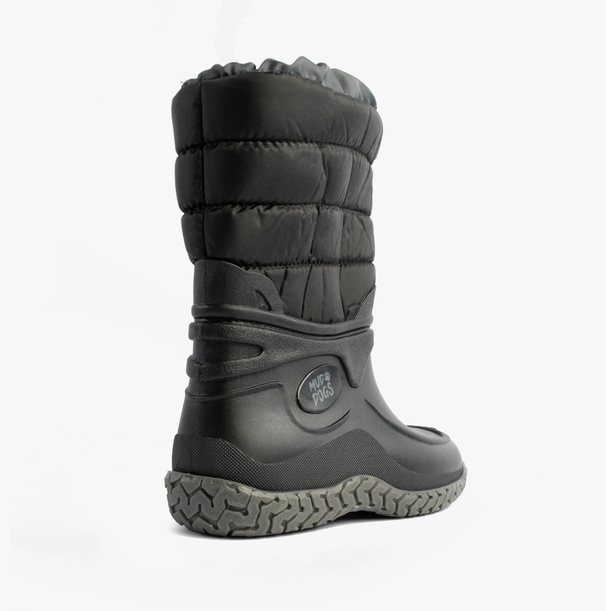 Mud Dogs NORDIC Womens Warm Lined Boots Black - Image 6