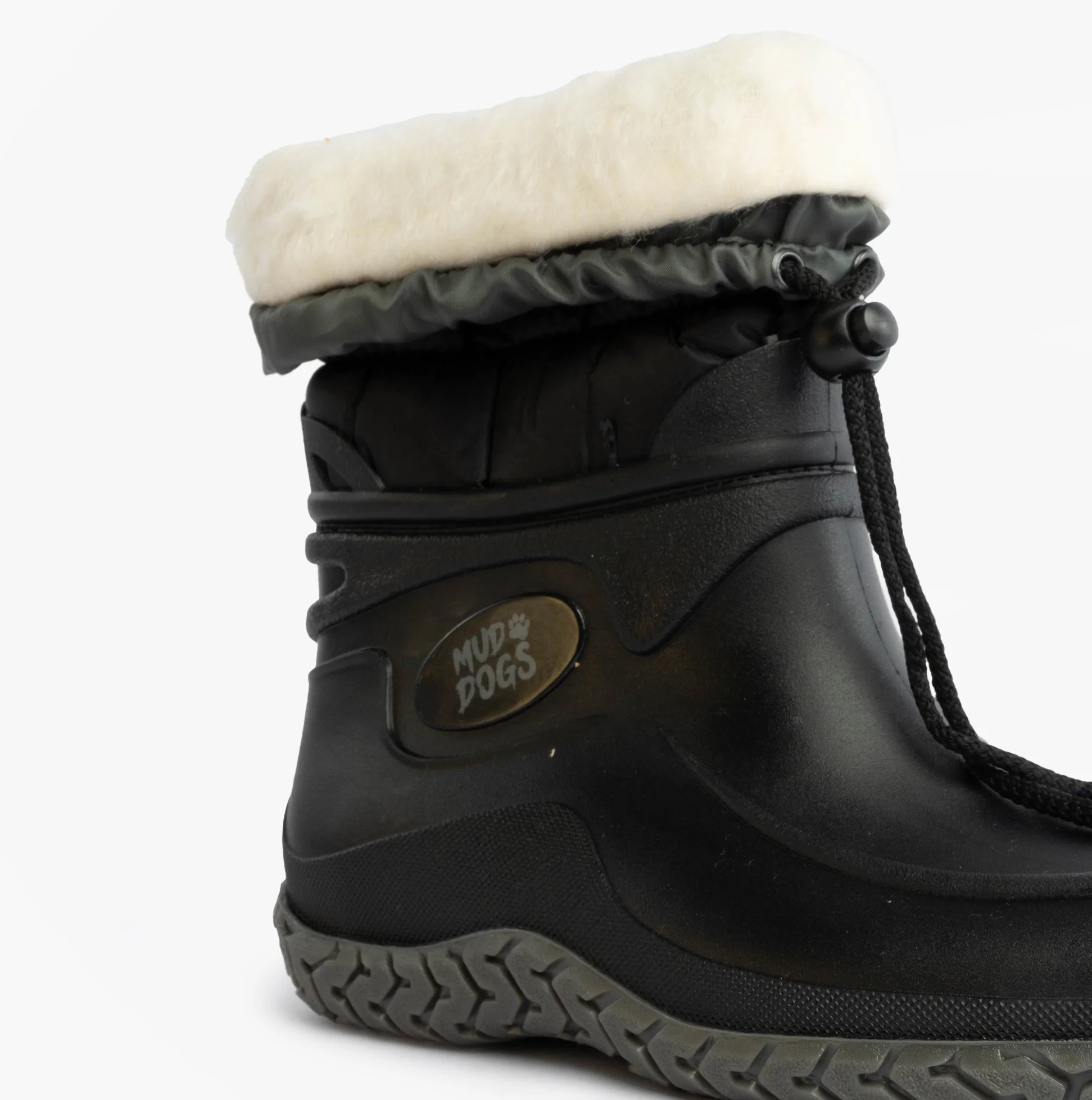 Mud Dogs NORDIC Womens Warm Lined Boots Black - Image 8