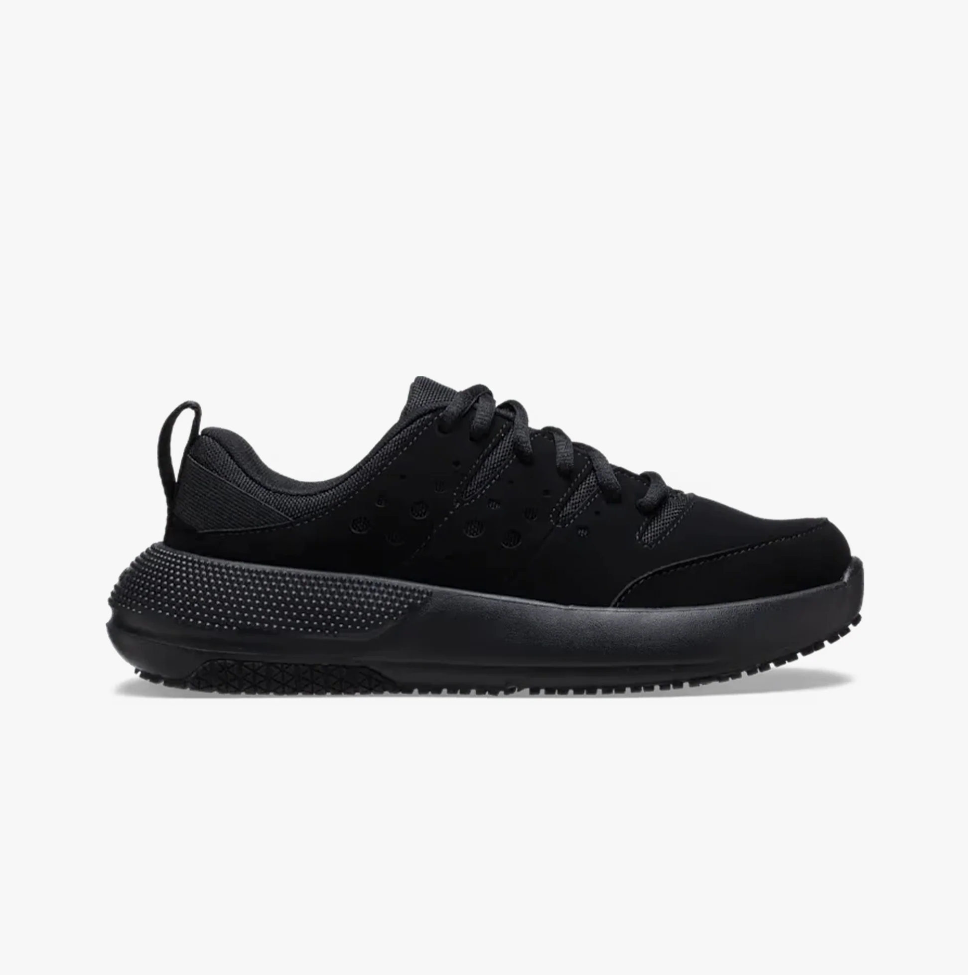 Crocs At Work ON THE CLOCK Womens Work Trainers Triple Black