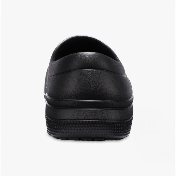 Crocs At Work ON THE CLOCK WORK Unisex Slip On Clogs Black - Image 11