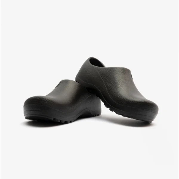 PROFI BIRKI Unisex Safety Clogs Black - Image 3