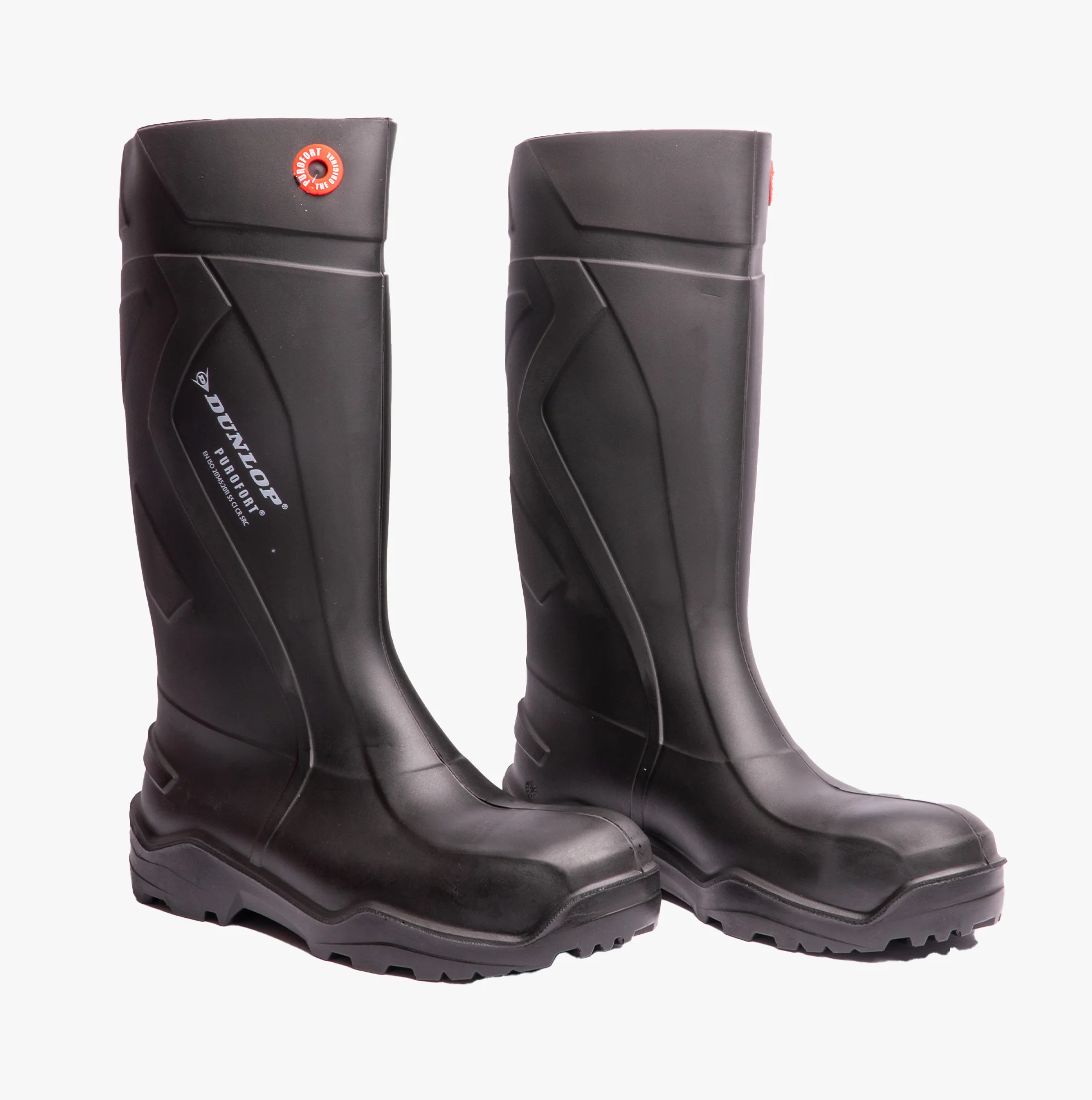 Dunlop PUROFORT+ Mens Safety Wellington Boots Black - Image 3