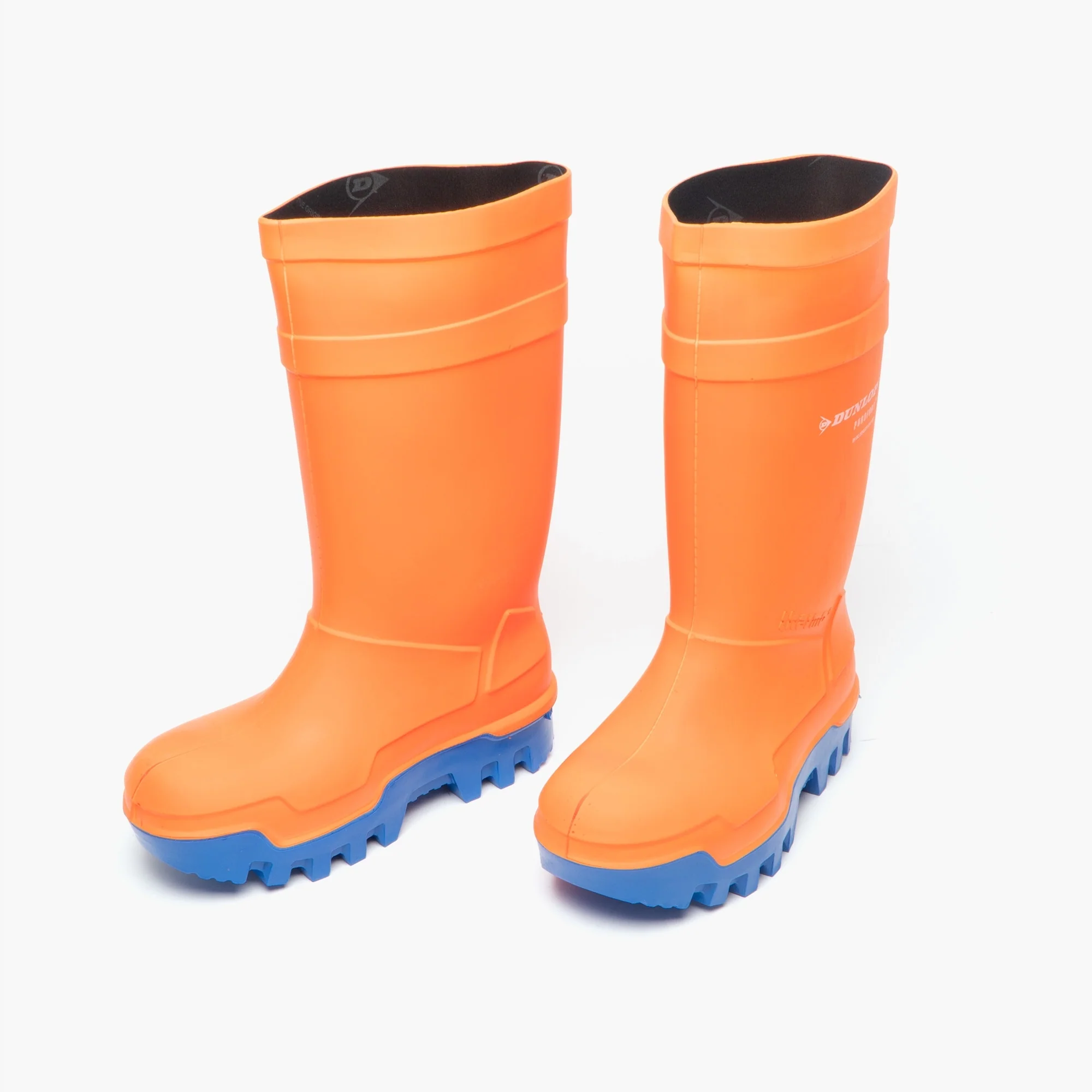 Dunlop PUROFORT Mens Safety Wellington Boots Orange - Image 3