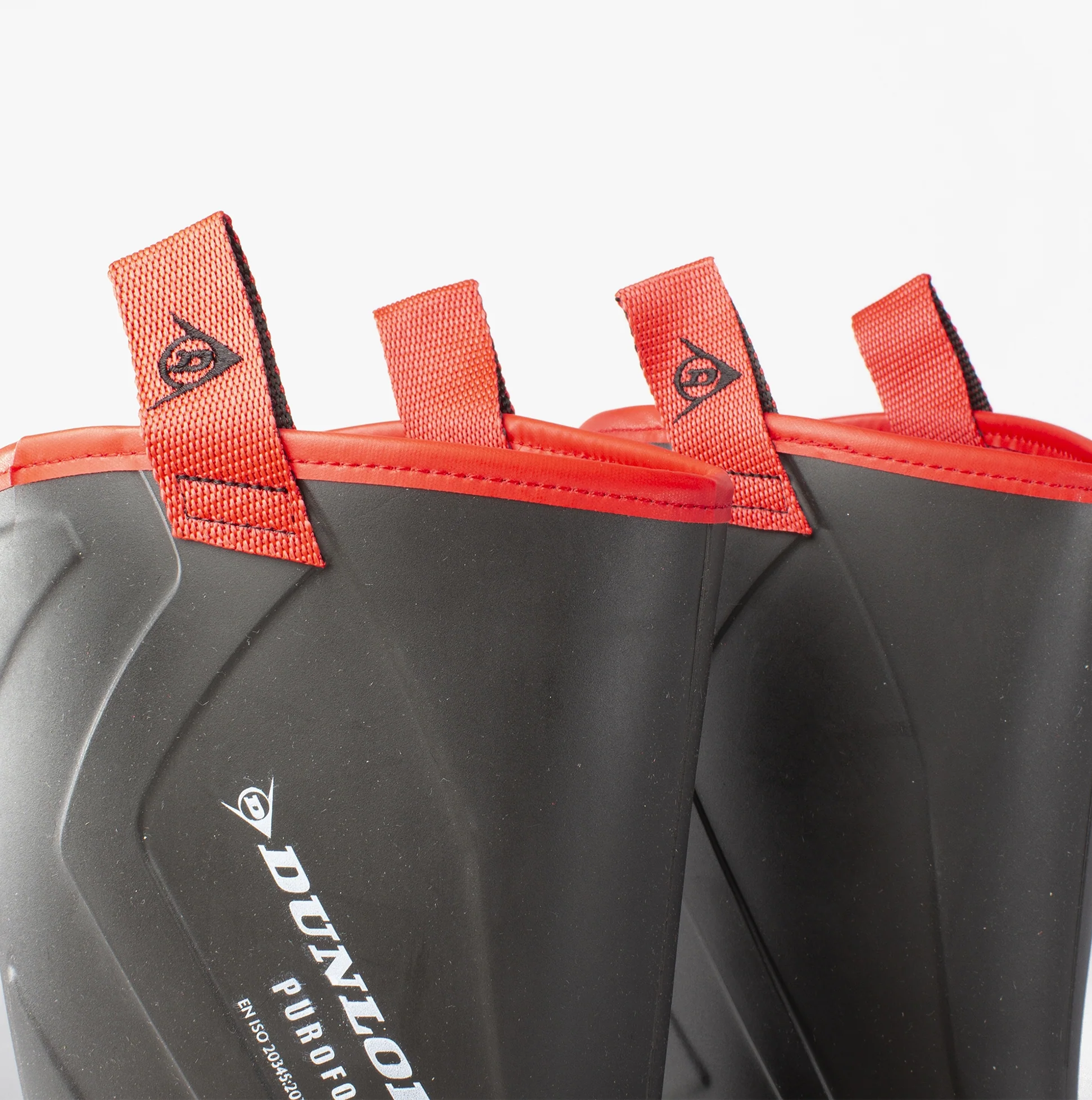 Dunlop PUROFORT+ RUGGED Mens Safety Wellington Boots Black - Image 5