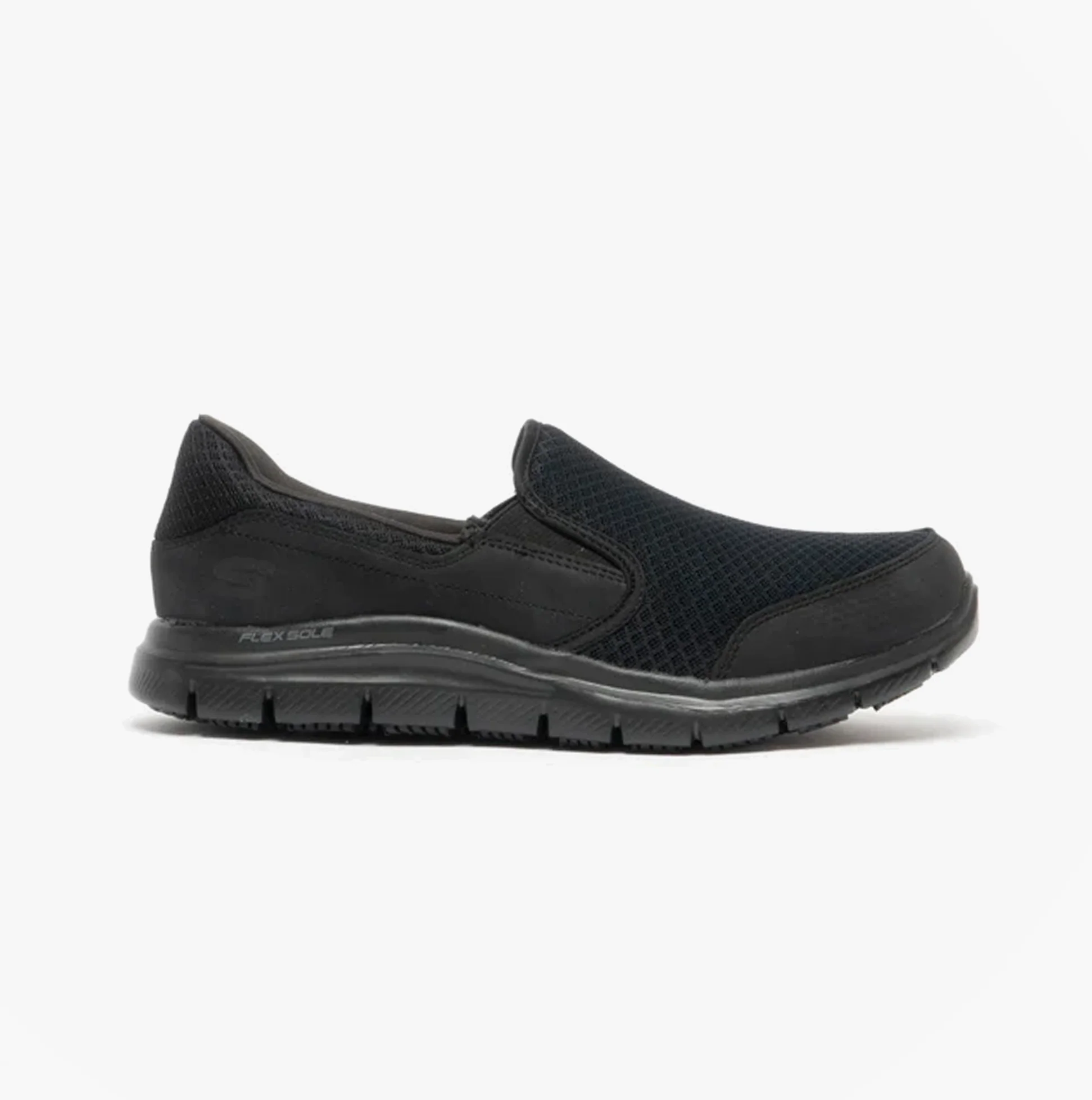 Skechers Work 76580EC COZARD SR Womens Occupational Trainers Black