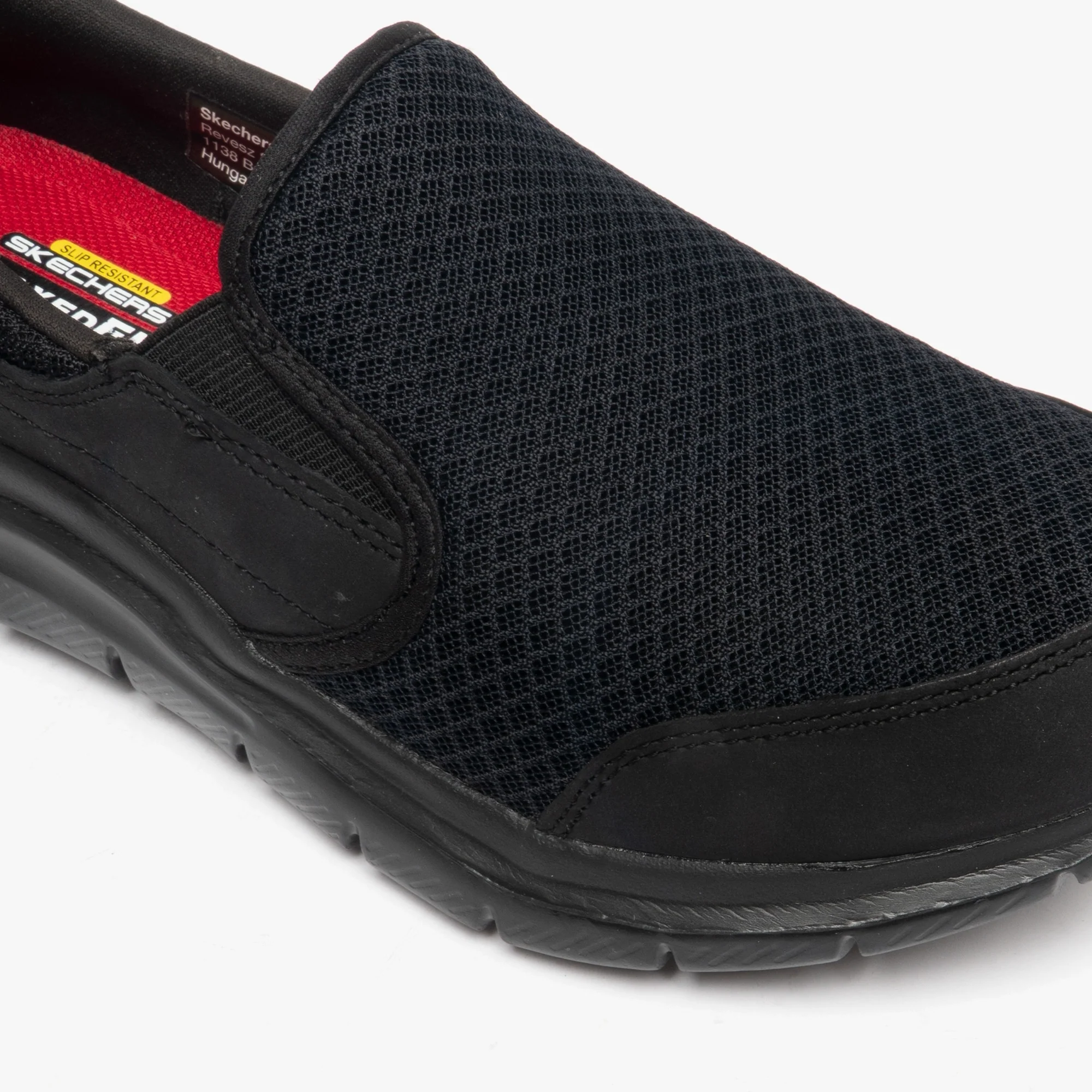 Skechers Work 76580EC COZARD SR Womens Occupational Trainers Black - Image 6