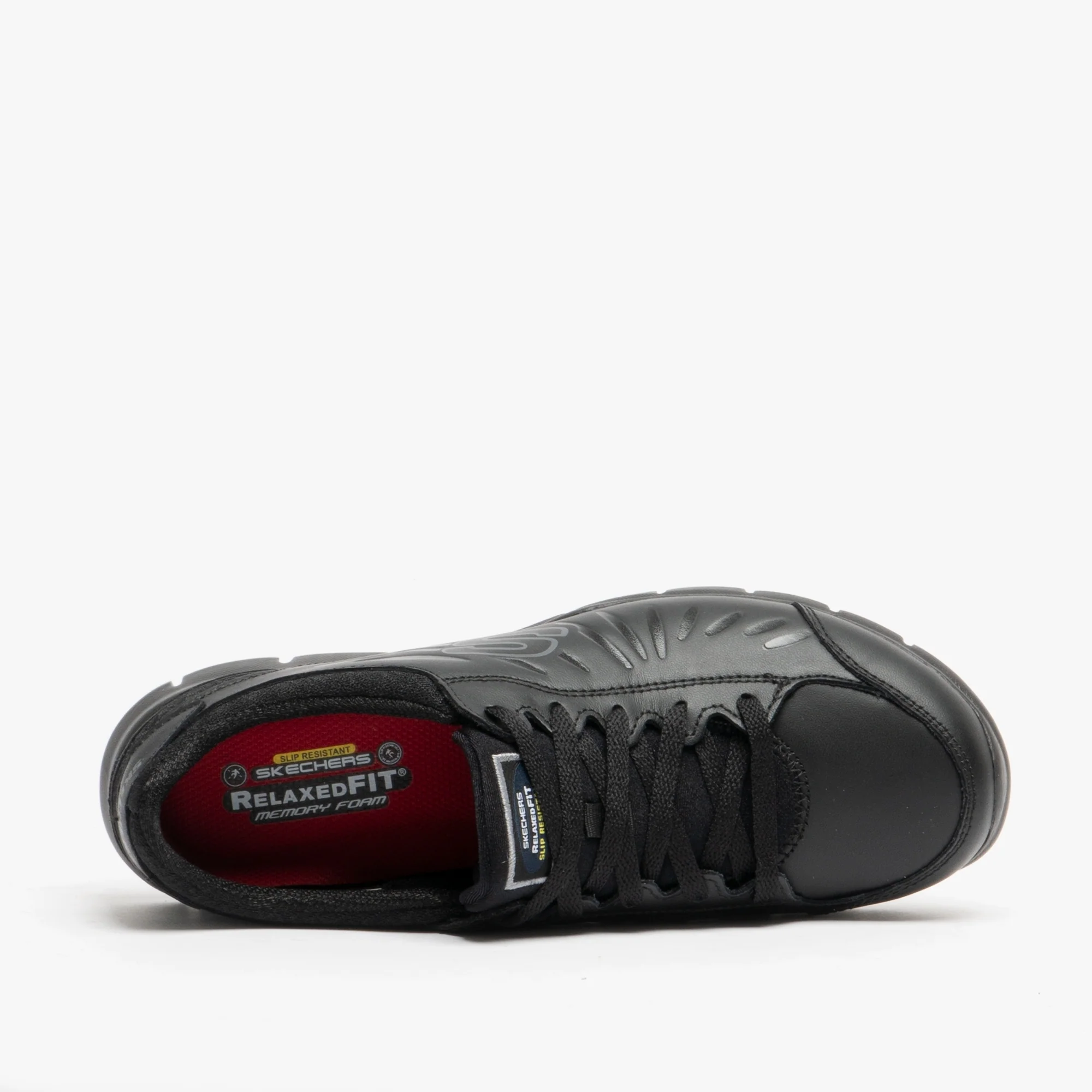 Skechers Work 76551EC ELDRED SR Womens Occupational Shoes Black - Image 4