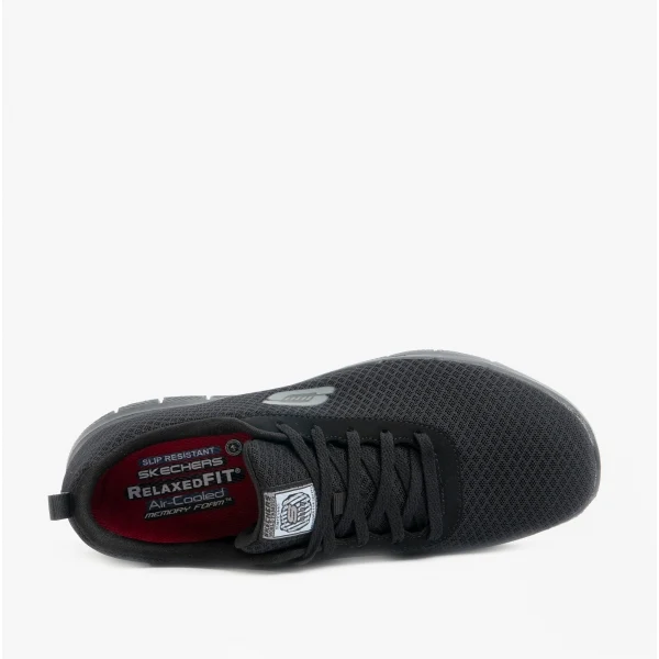 Skechers Work 77210EC GHENTER - BRONAUGH SR Womens Occupational Trainers Black - Image 4